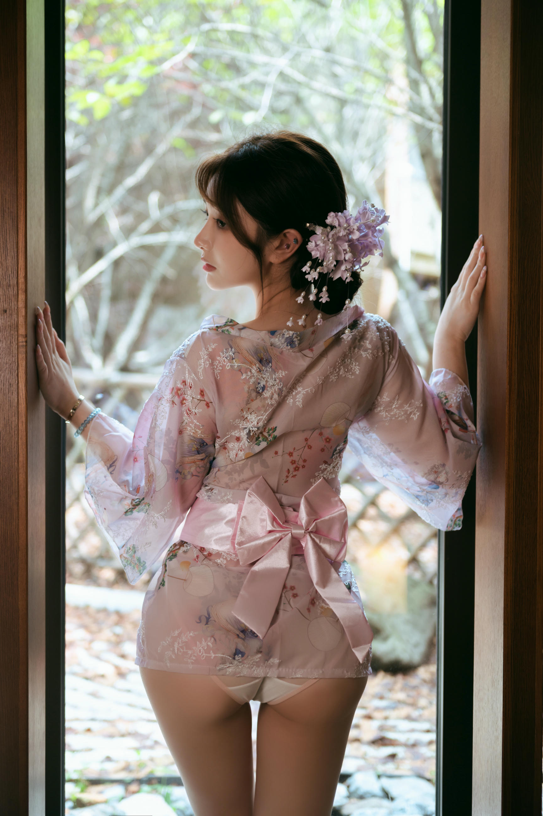 雯妹不讲道理 NO.102 和风庭院[68P3V 606M]_第2集