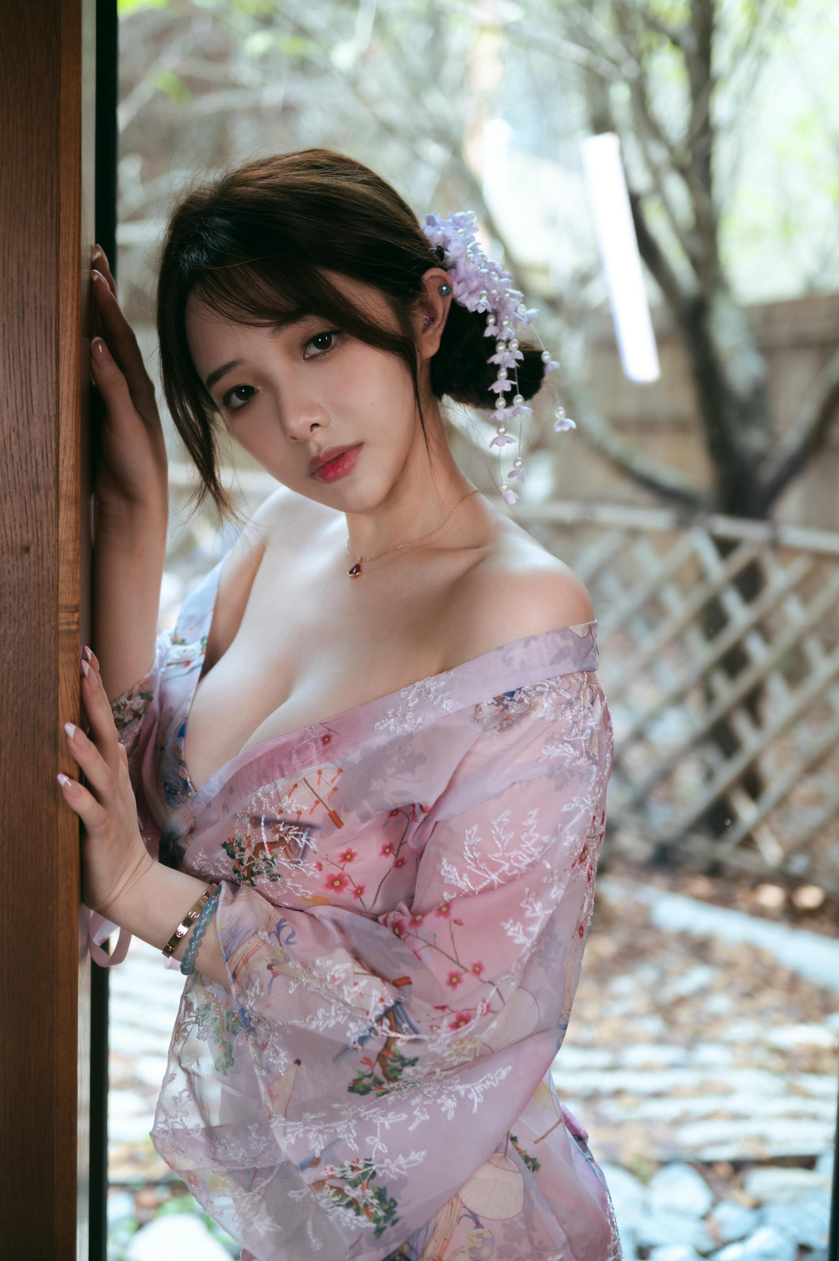 雯妹不讲道理 NO.102 和风庭院[68P3V 606M]_第2集