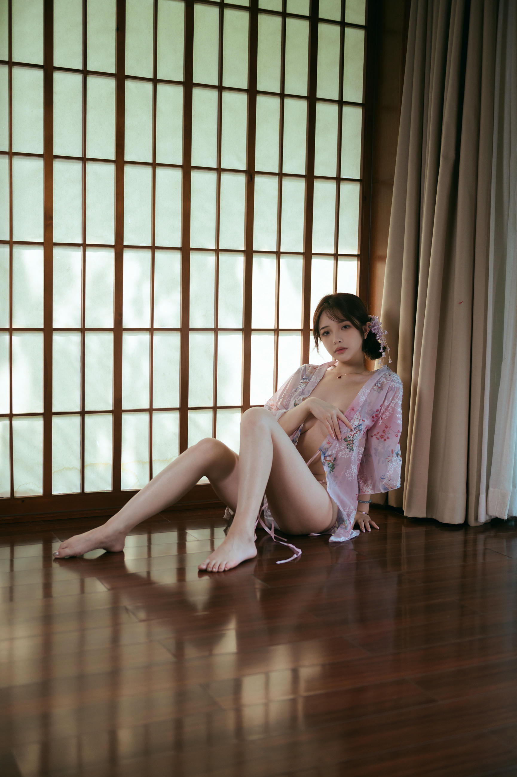 雯妹不讲道理 NO.102 和风庭院[68P3V 606M]_第2集