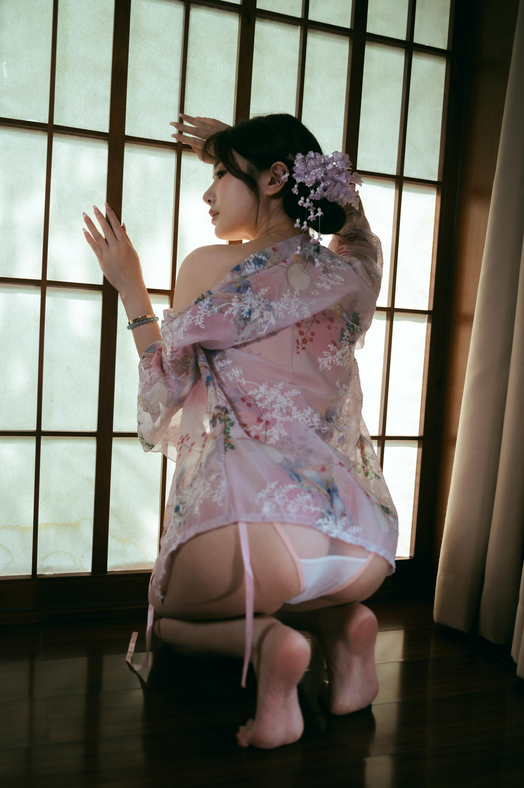 雯妹不讲道理 NO.102 和风庭院[68P3V 606M]_第3集