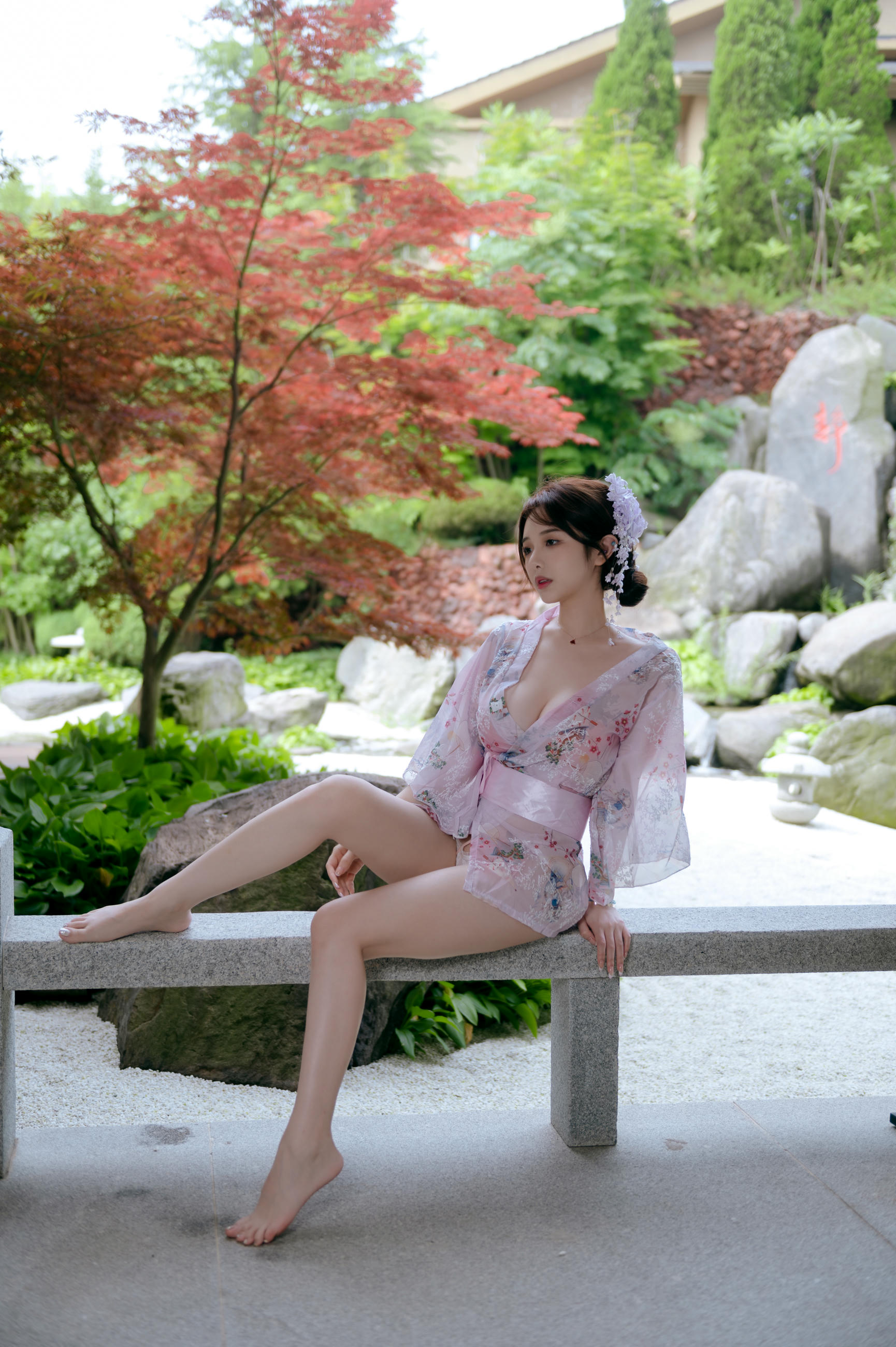 雯妹不讲道理 NO.102 和风庭院[68P3V 606M]_第1集