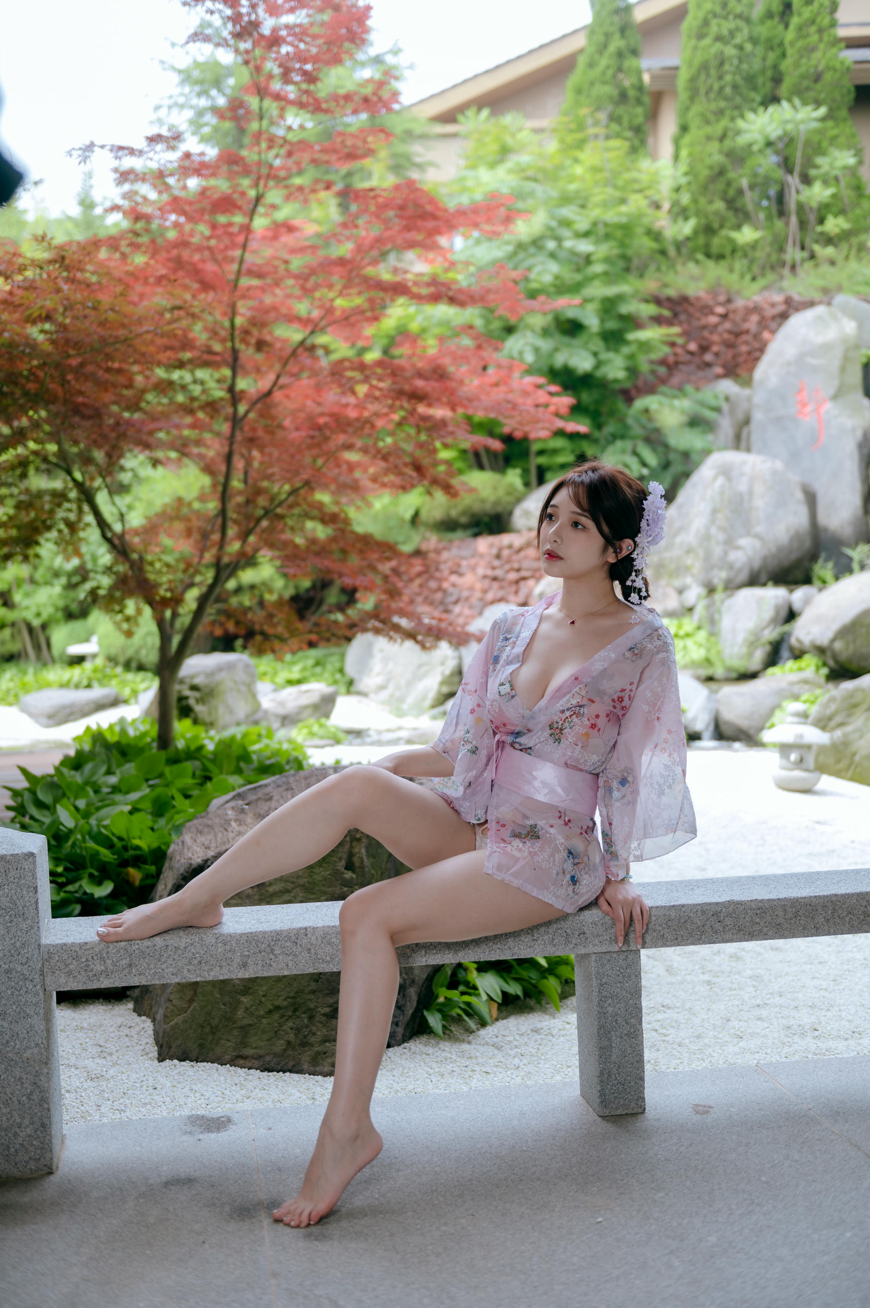 雯妹不讲道理 NO.102 和风庭院[68P3V 606M]_第1集