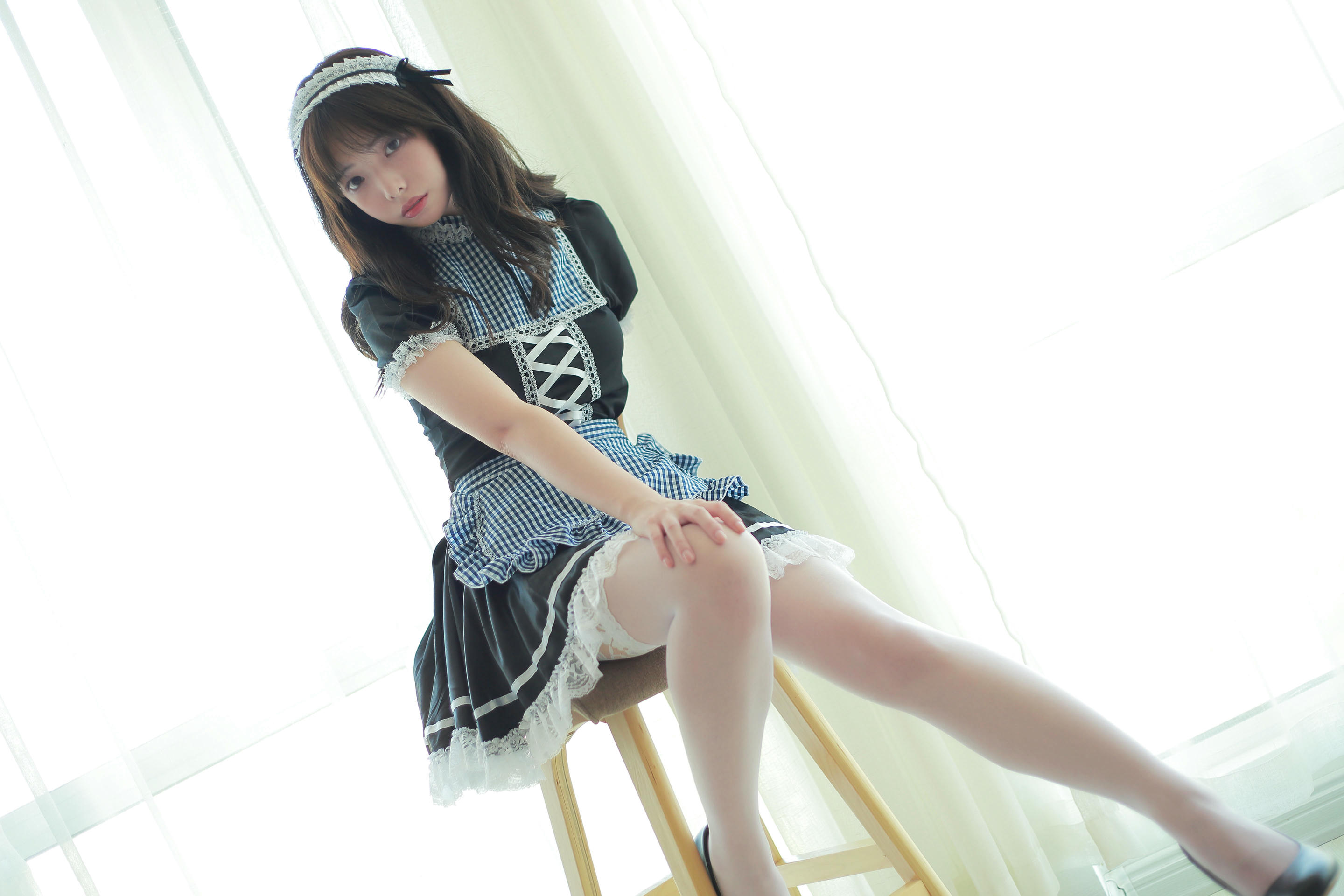 雯妹不讲道理 NO.002 女仆写真 [17P-108MB]_第1集