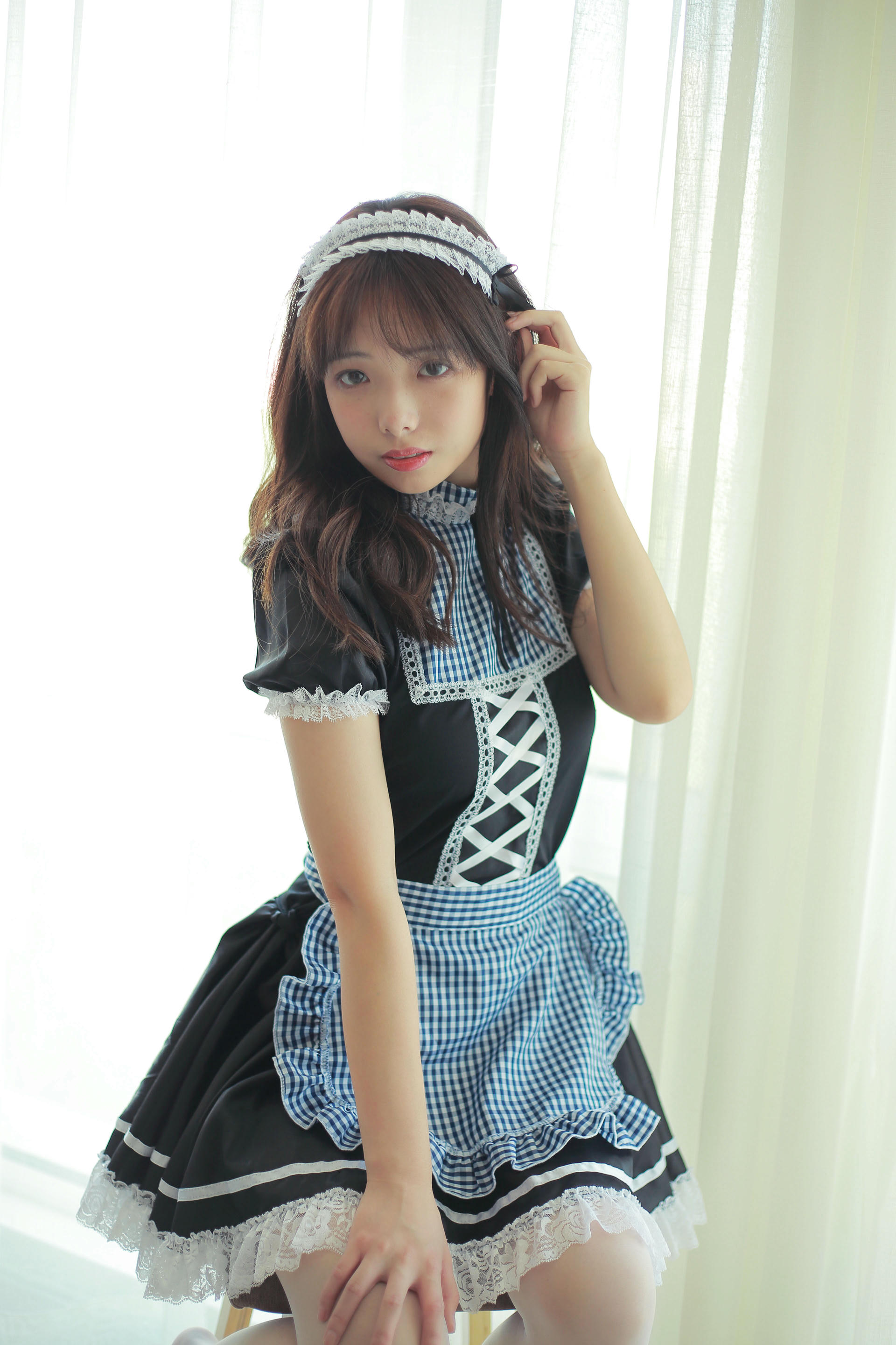 雯妹不讲道理 NO.002 女仆写真 [17P-108MB]_第1集