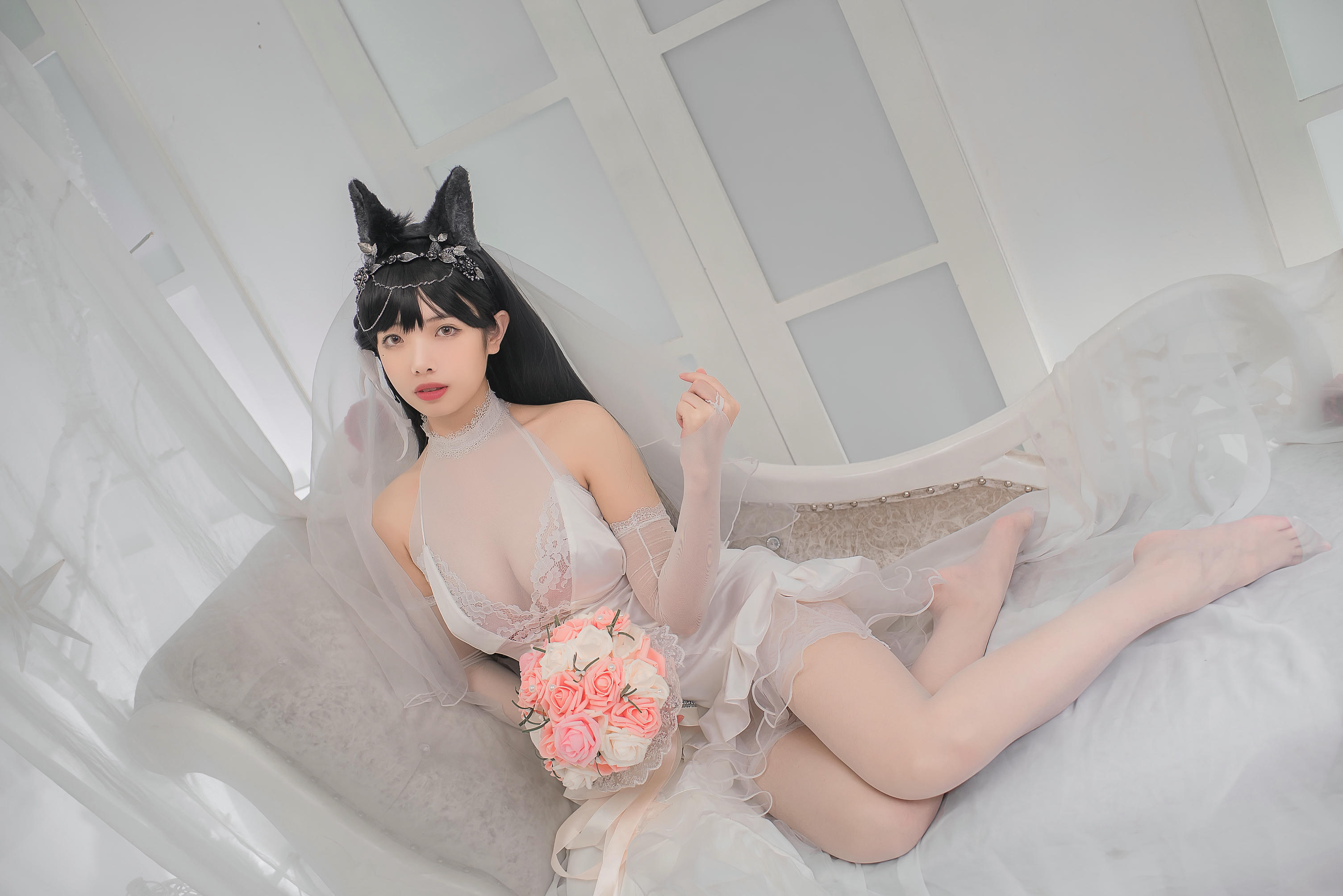 雯妹不讲道理 NO.021 爱宕花嫁 [32P-282MB]_第1集