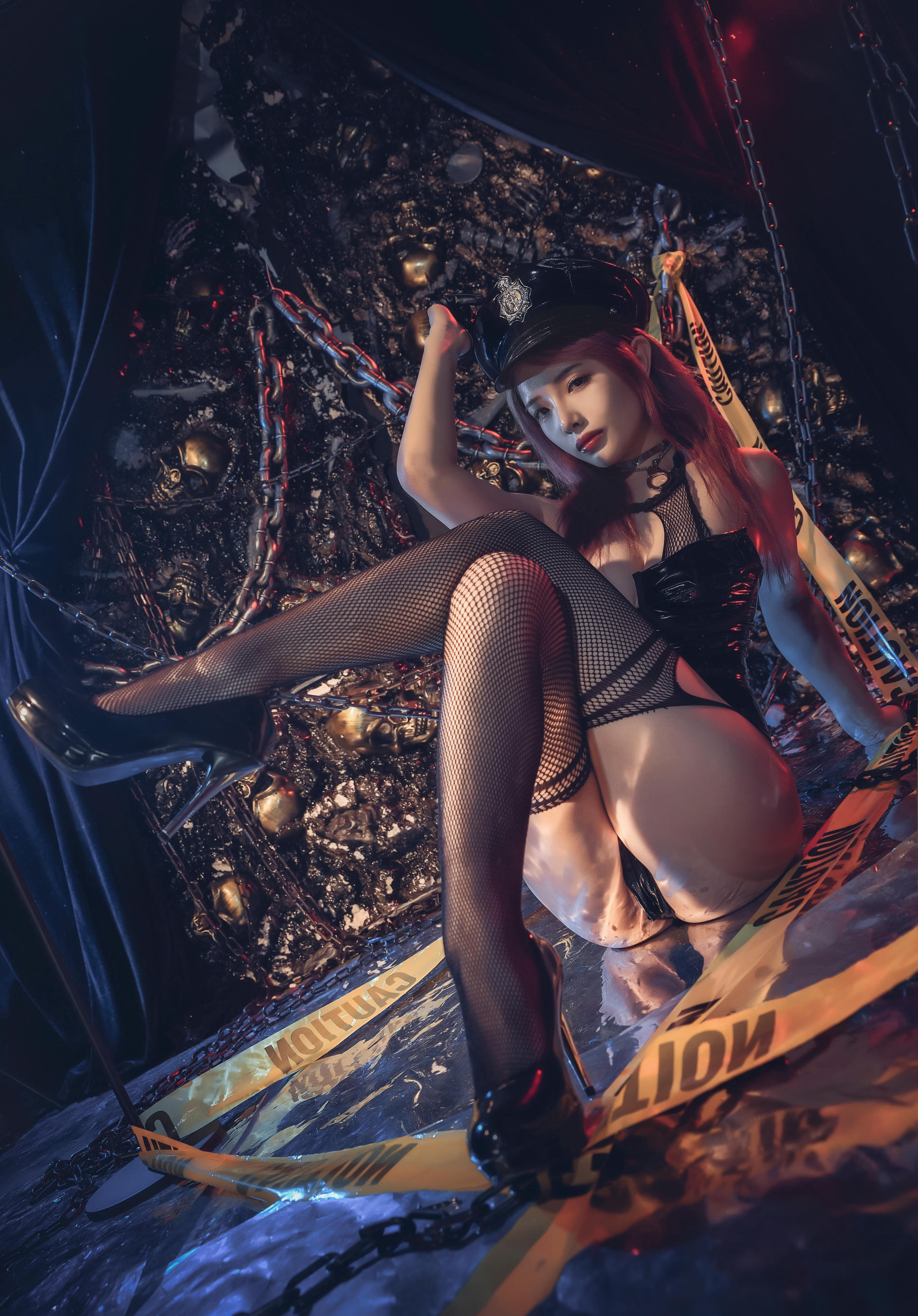 雯妹不讲道理 NO.025 超S女警 [32P5V-434MB]_第1集