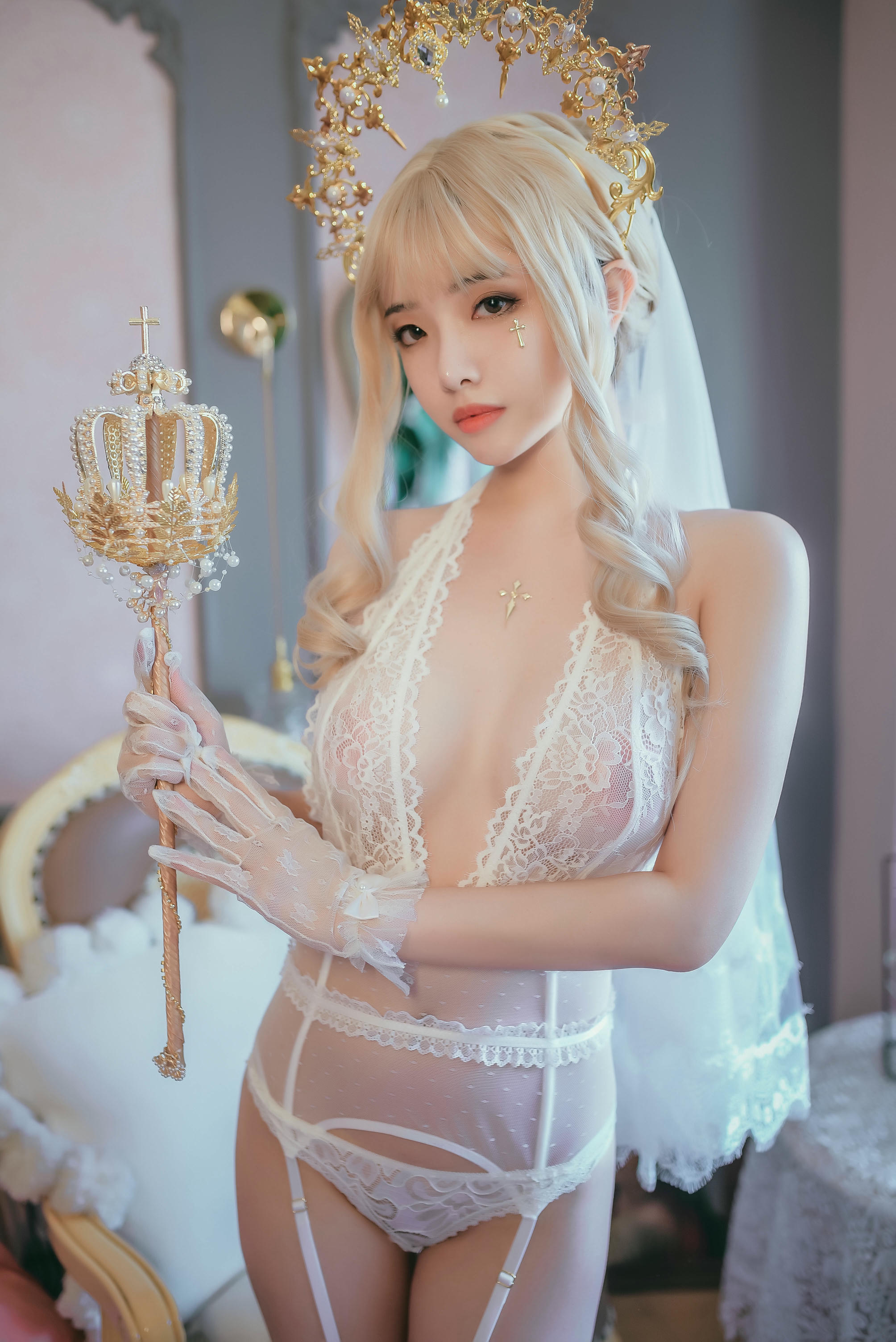 雯妹不讲道理 NO.036 圣母 [38P-117MB]_第1集