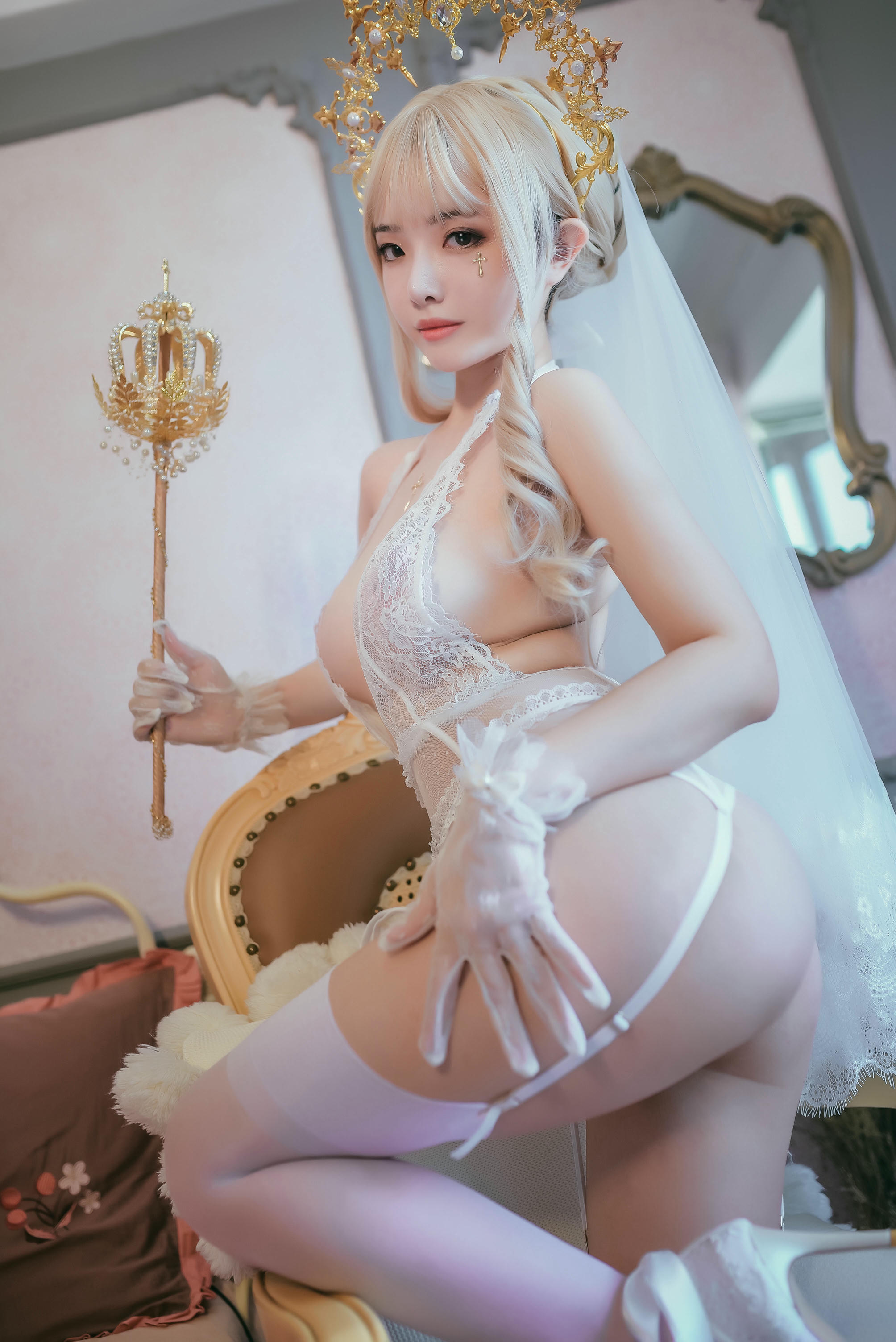 雯妹不讲道理 NO.036 圣母 [38P-117MB]_第1集