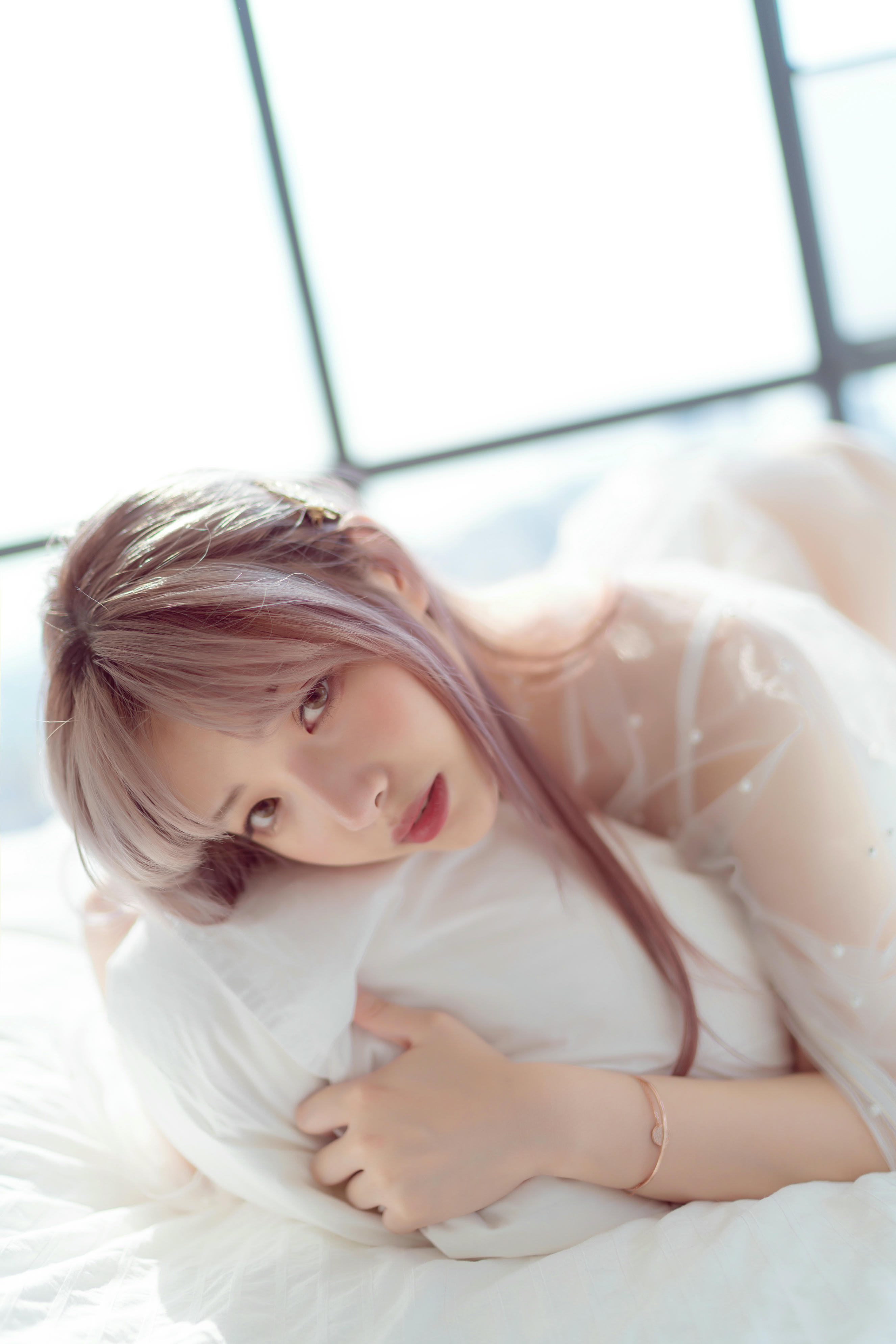 雯妹不讲道理 NO.046 白色镂空 [50P-508MB]_第3集