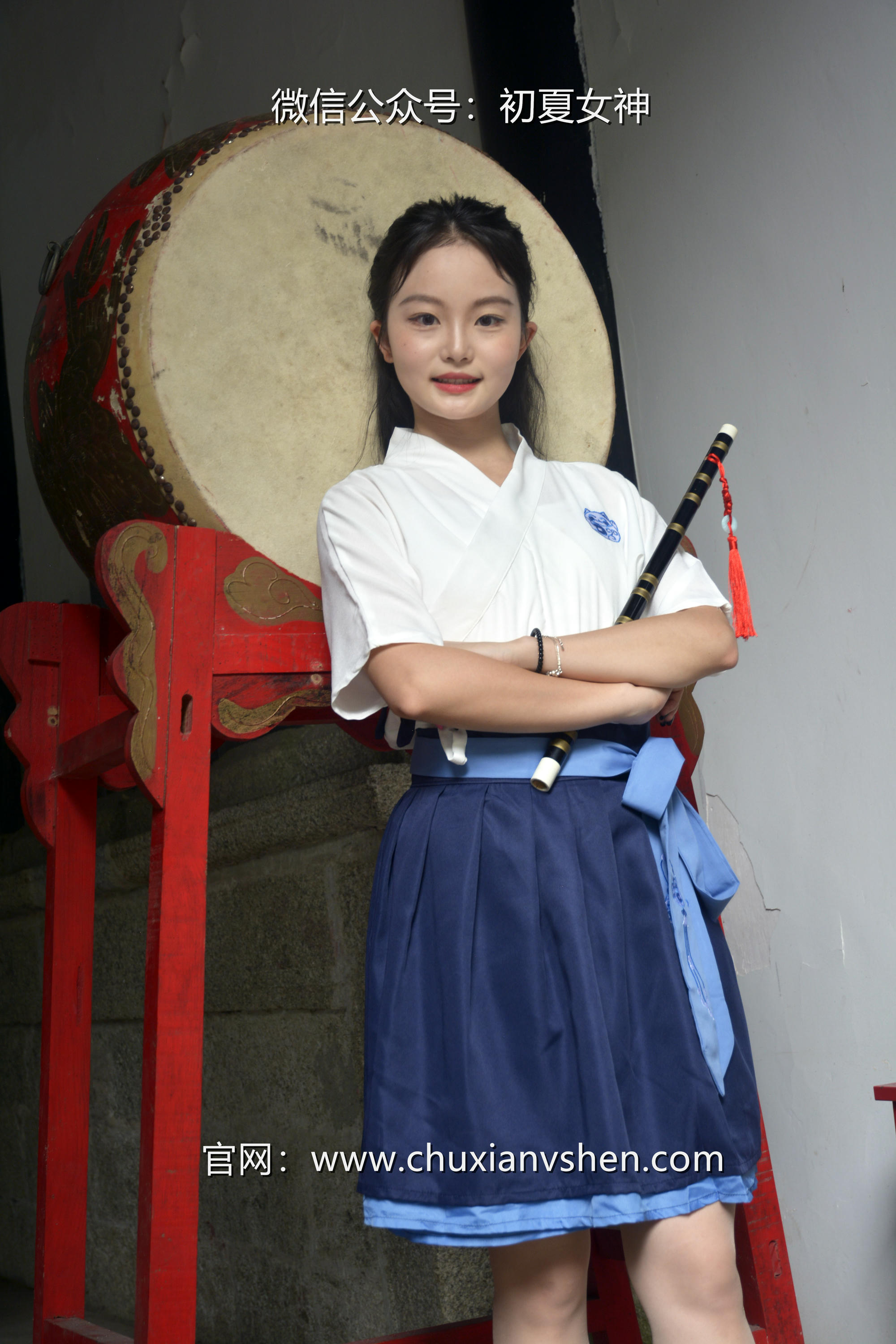 初夏女神 NO.032 双双 新中式古风[120P+1V／5.46GB]_第1集