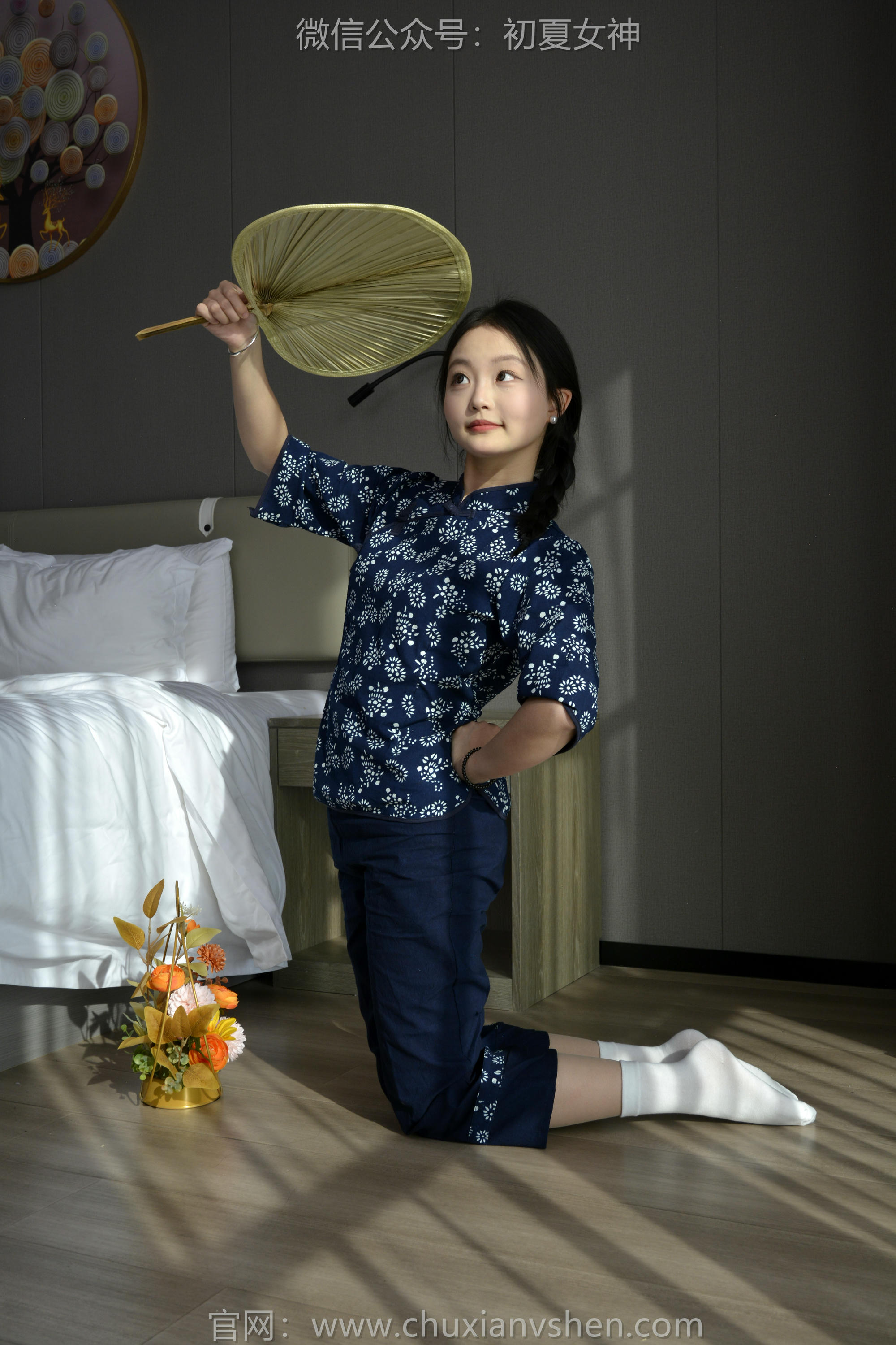 初夏女神 NO.131 双双 童年记忆[245P+3V／5.17GB]-印花装_第1集