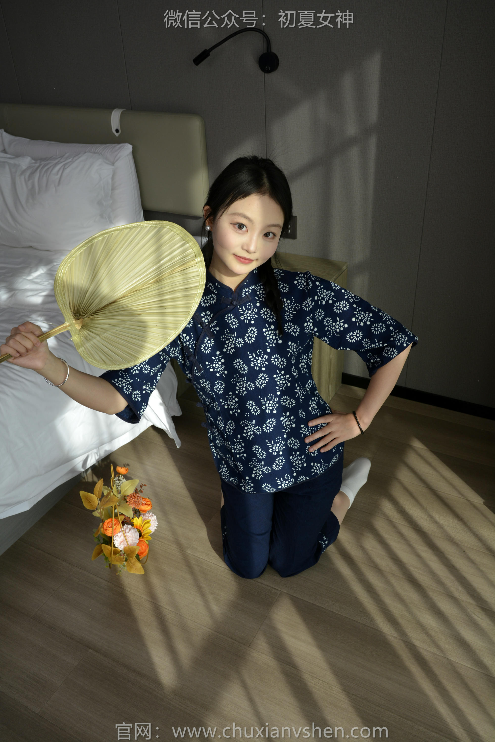 初夏女神 NO.131 双双 童年记忆[245P+3V／5.17GB]-印花装_第1集