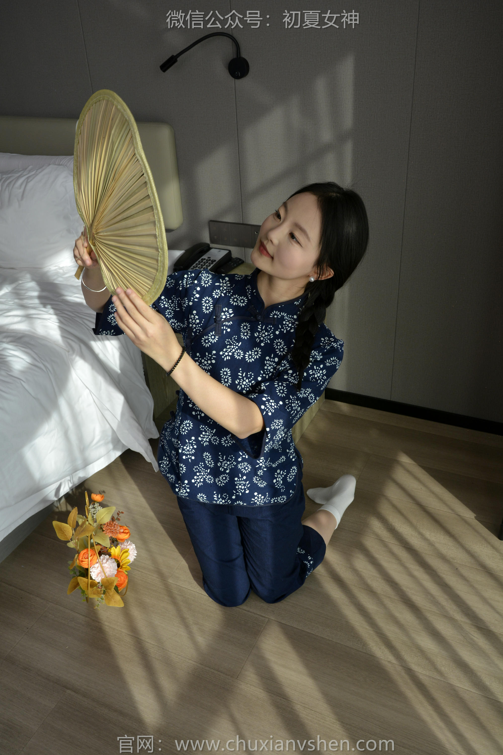 初夏女神 NO.131 双双 童年记忆[245P+3V／5.17GB]-印花装_第1集