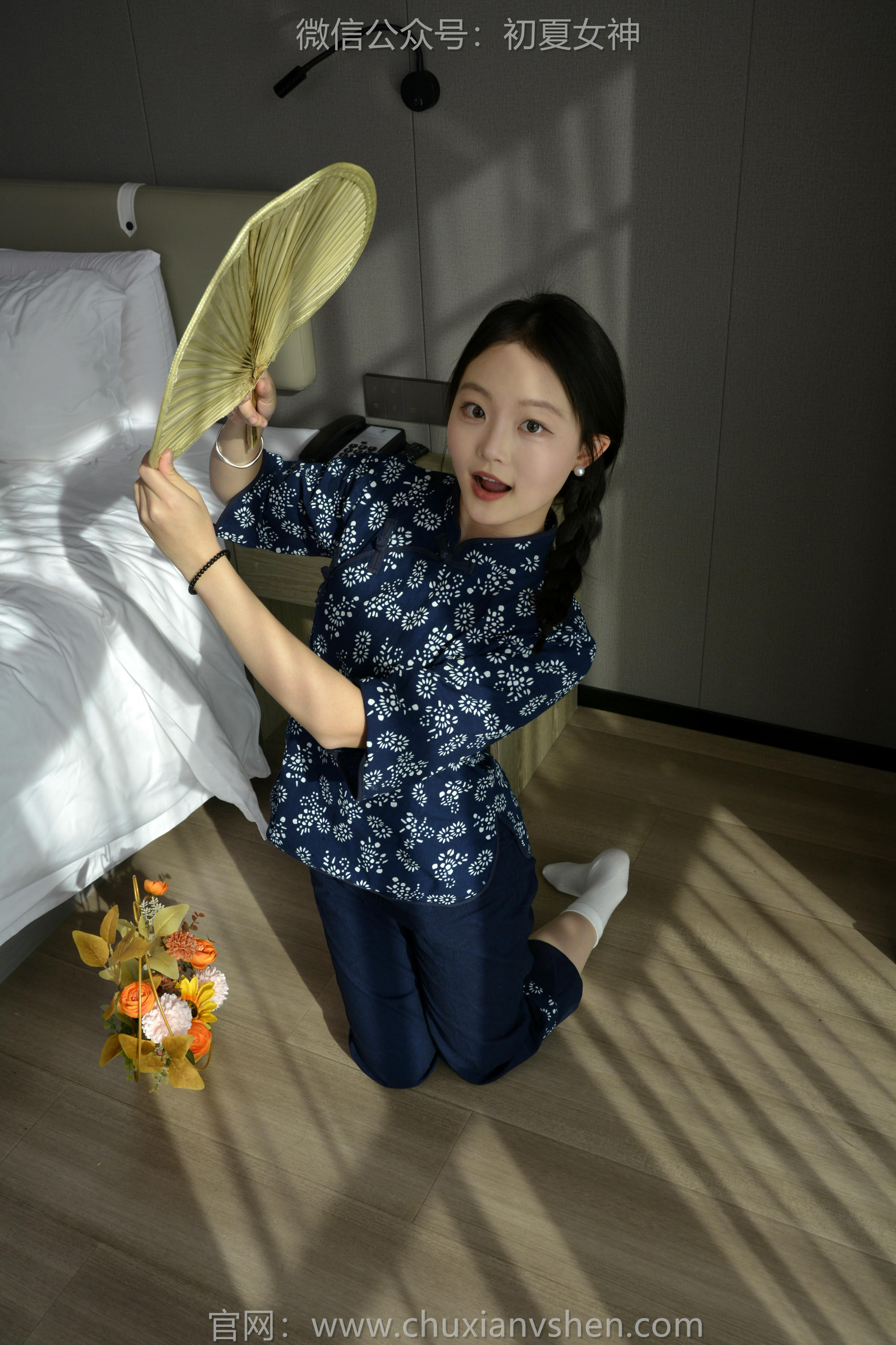 初夏女神 NO.131 双双 童年记忆[245P+3V／5.17GB]-印花装_第1集