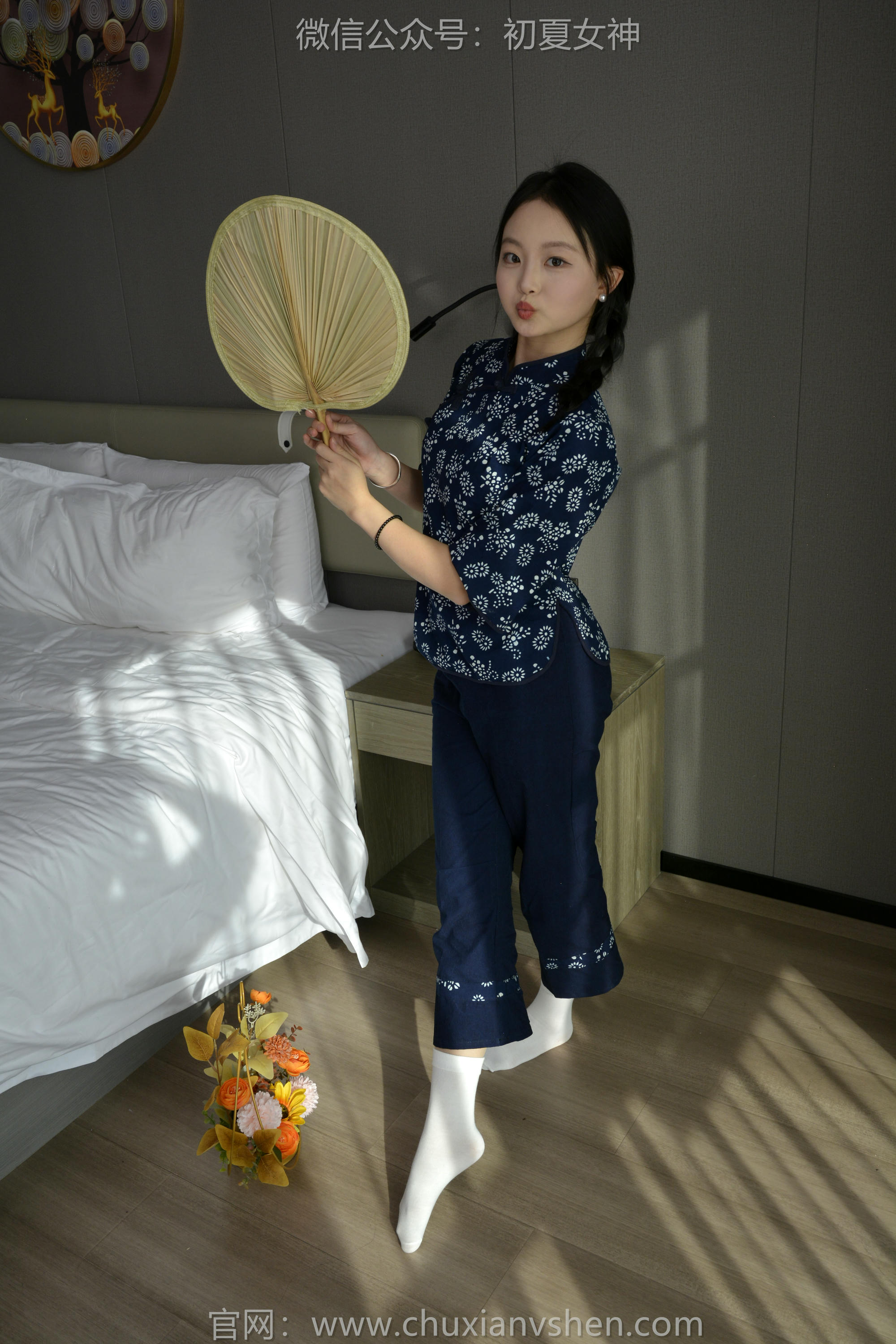 初夏女神 NO.131 双双 童年记忆[245P+3V／5.17GB]-印花装_第1集