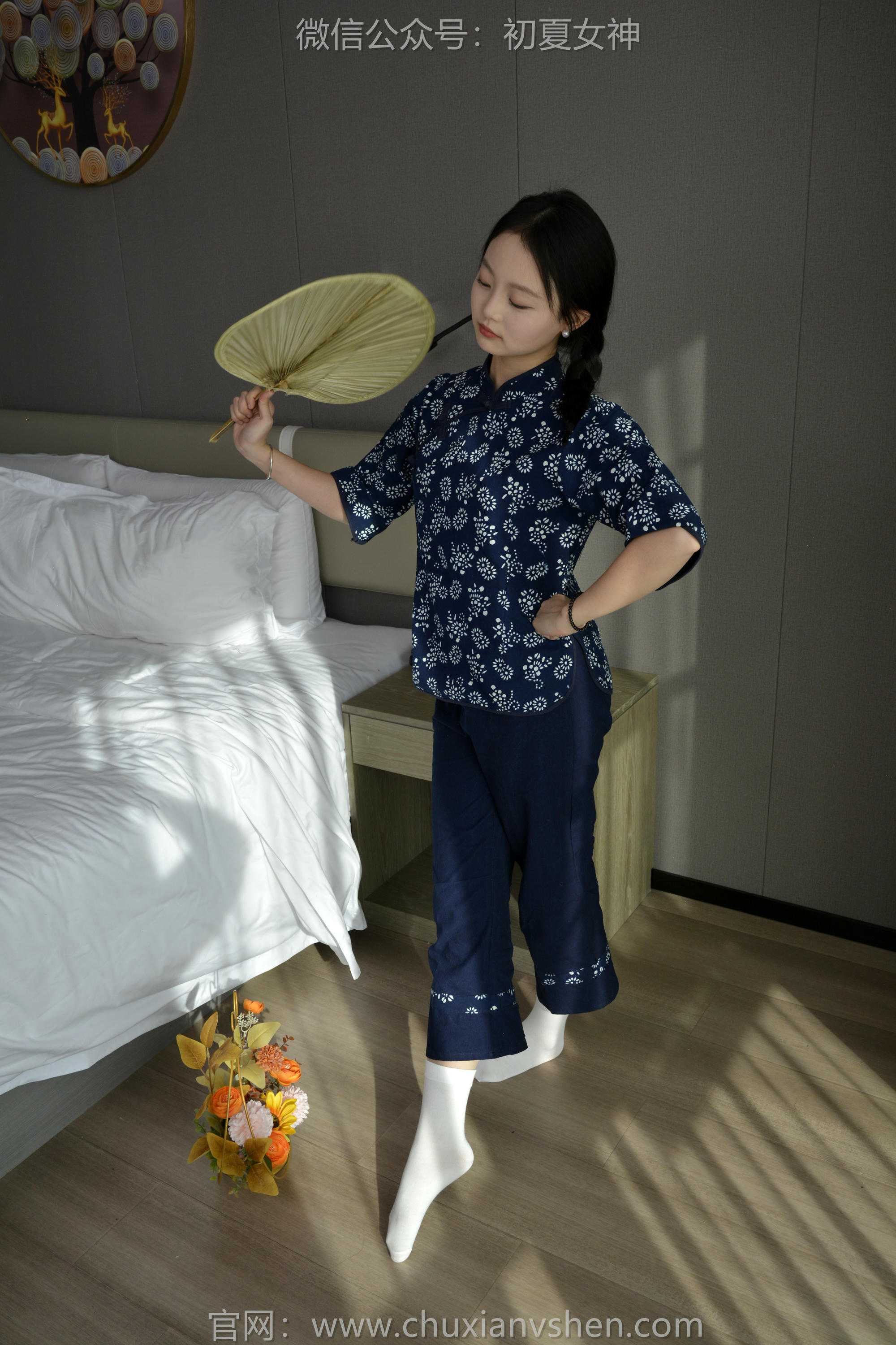 初夏女神 NO.131 双双 童年记忆[245P+3V／5.17GB]-印花装_第2集