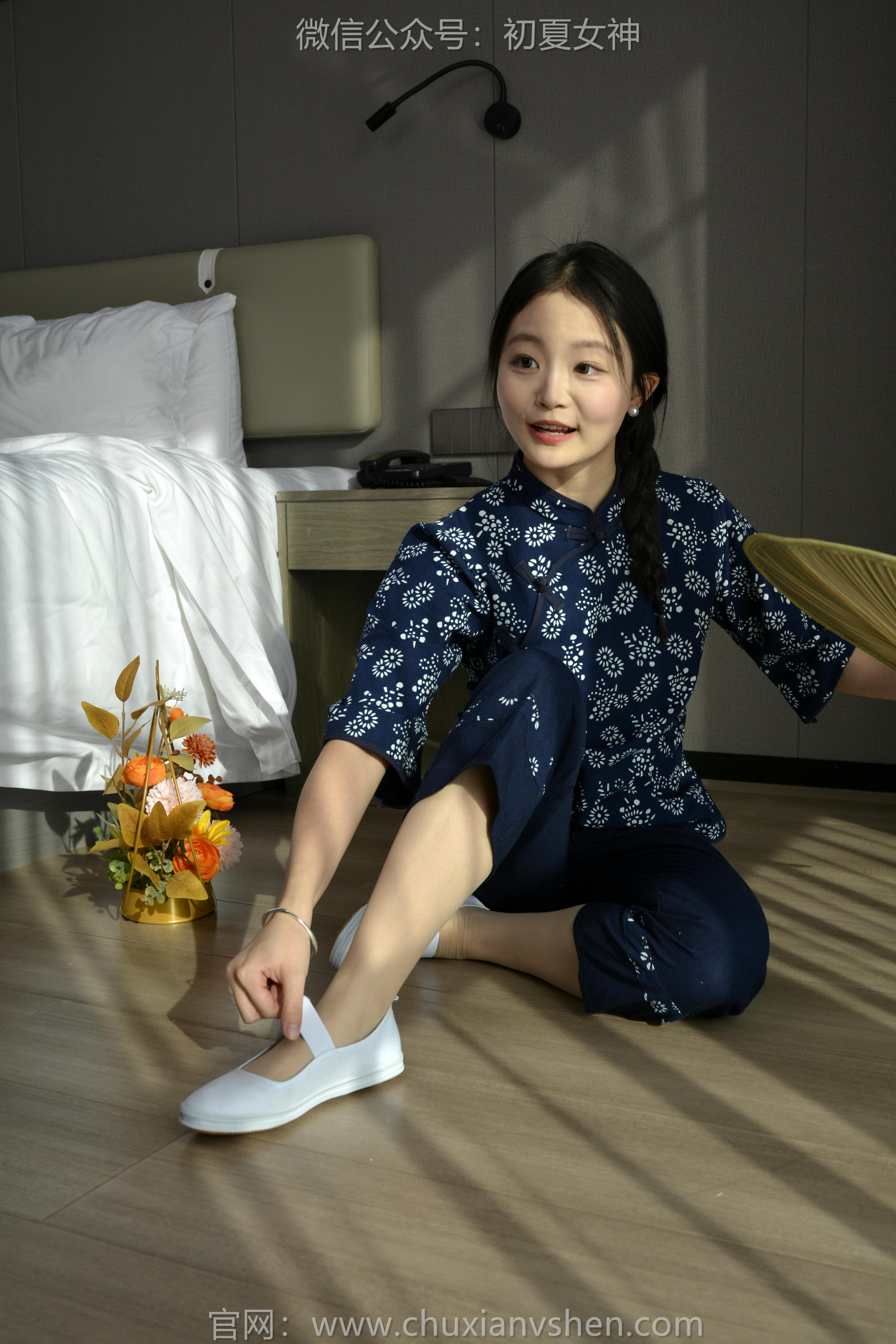 初夏女神 NO.131 双双 童年记忆[245P+3V／5.17GB]-印花装_第2集