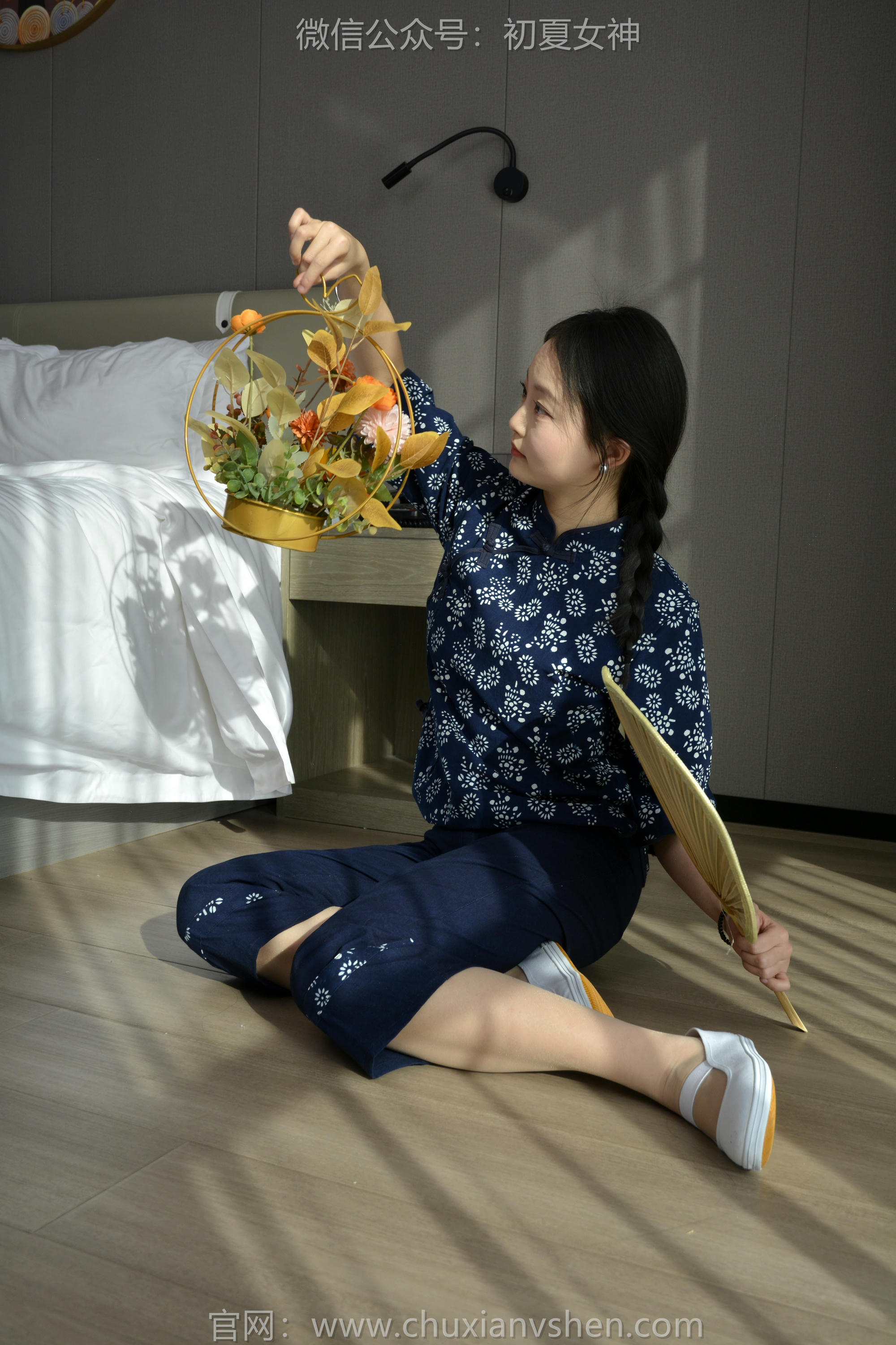 初夏女神 NO.131 双双 童年记忆[245P+3V／5.17GB]-印花装_第2集