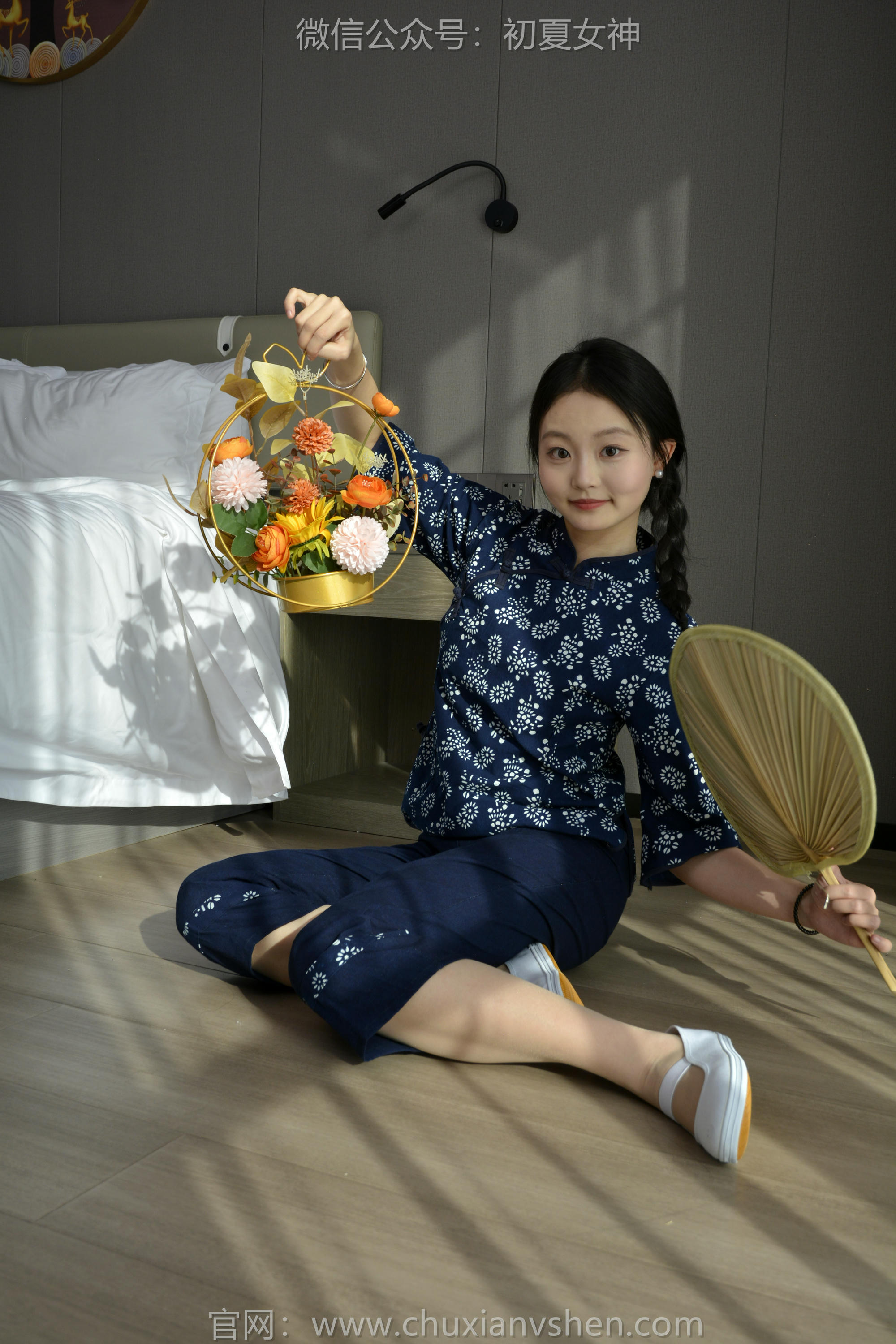 初夏女神 NO.131 双双 童年记忆[245P+3V／5.17GB]-印花装_第2集