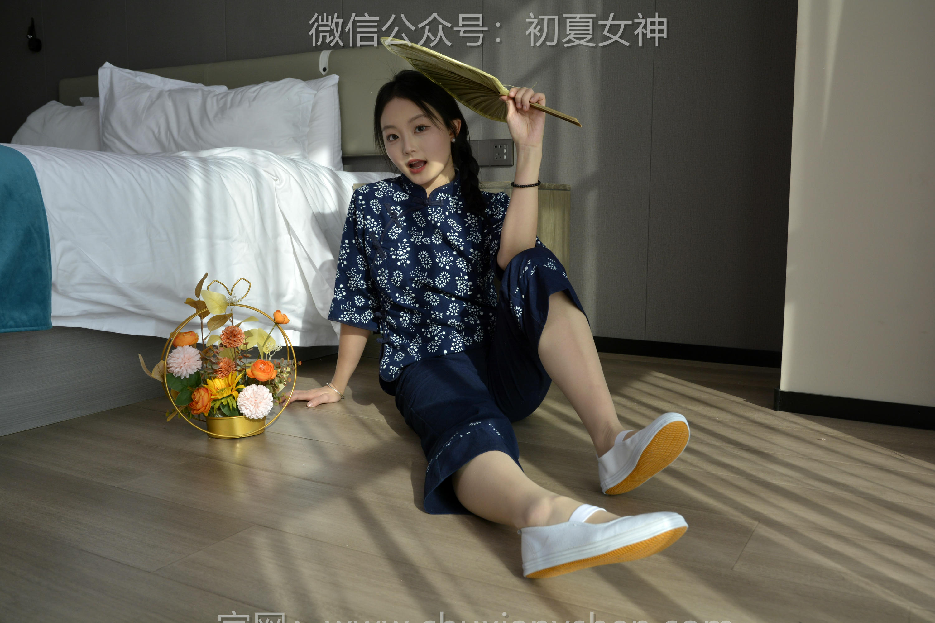 初夏女神 NO.131 双双 童年记忆[245P+3V／5.17GB]-印花装_第2集