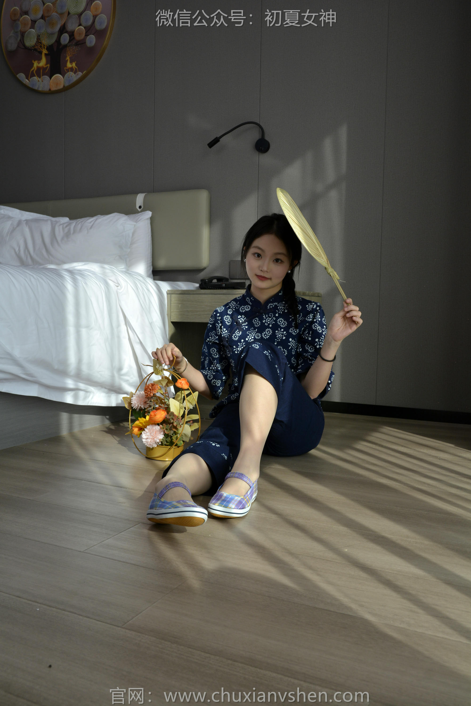 初夏女神 NO.131 双双 童年记忆[245P+3V／5.17GB]-印花装_第2集