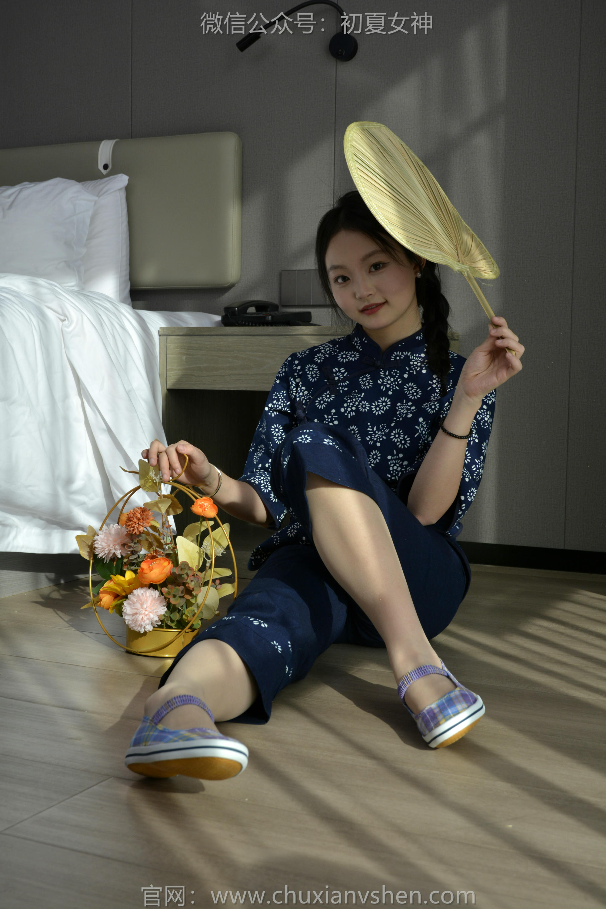 初夏女神 NO.131 双双 童年记忆[245P+3V／5.17GB]-印花装_第2集