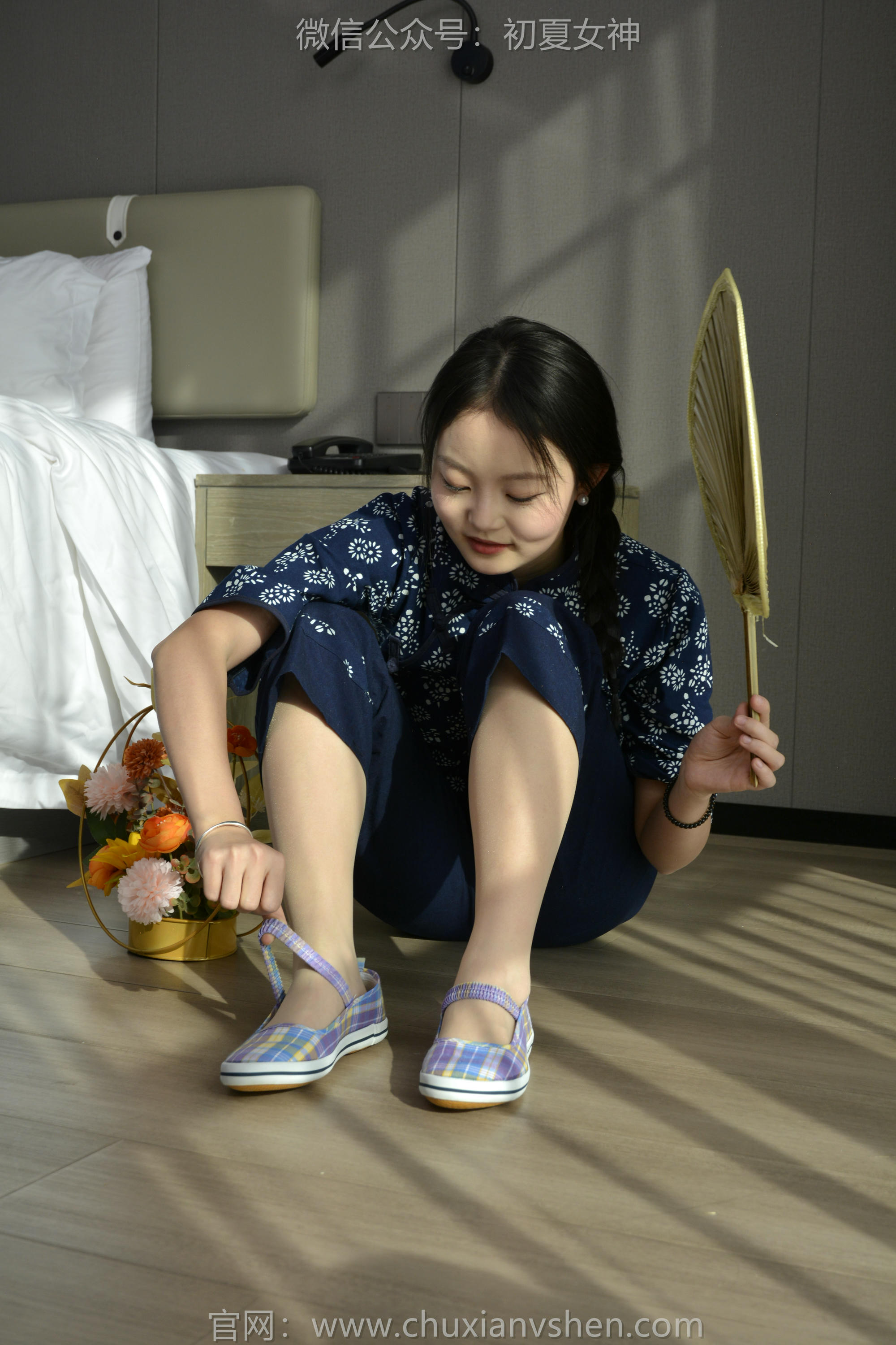 初夏女神 NO.131 双双 童年记忆[245P+3V／5.17GB]-印花装_第3集