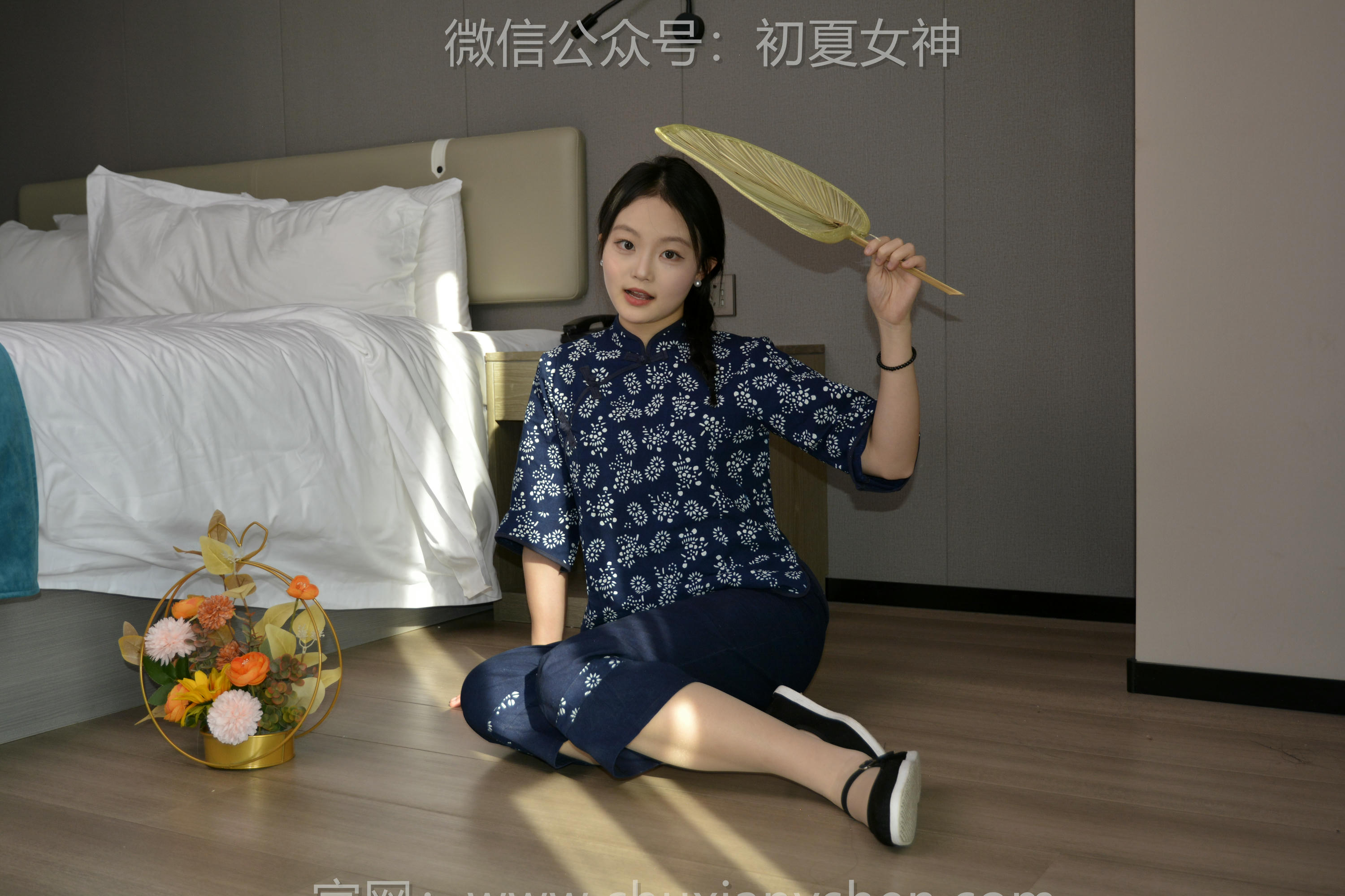 初夏女神 NO.131 双双 童年记忆[245P+3V／5.17GB]-印花装_第3集