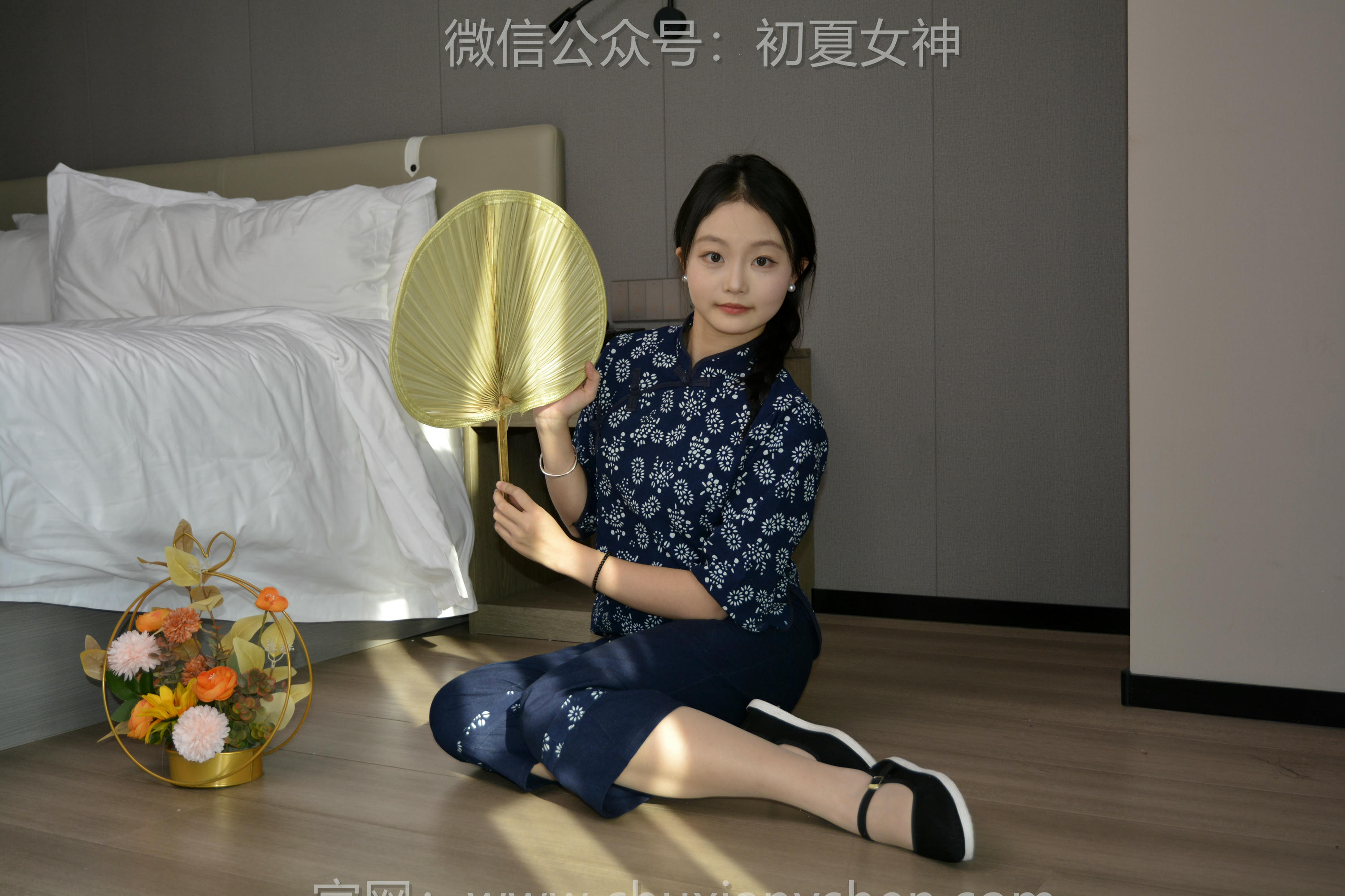 初夏女神 NO.131 双双 童年记忆[245P+3V／5.17GB]-印花装_第3集