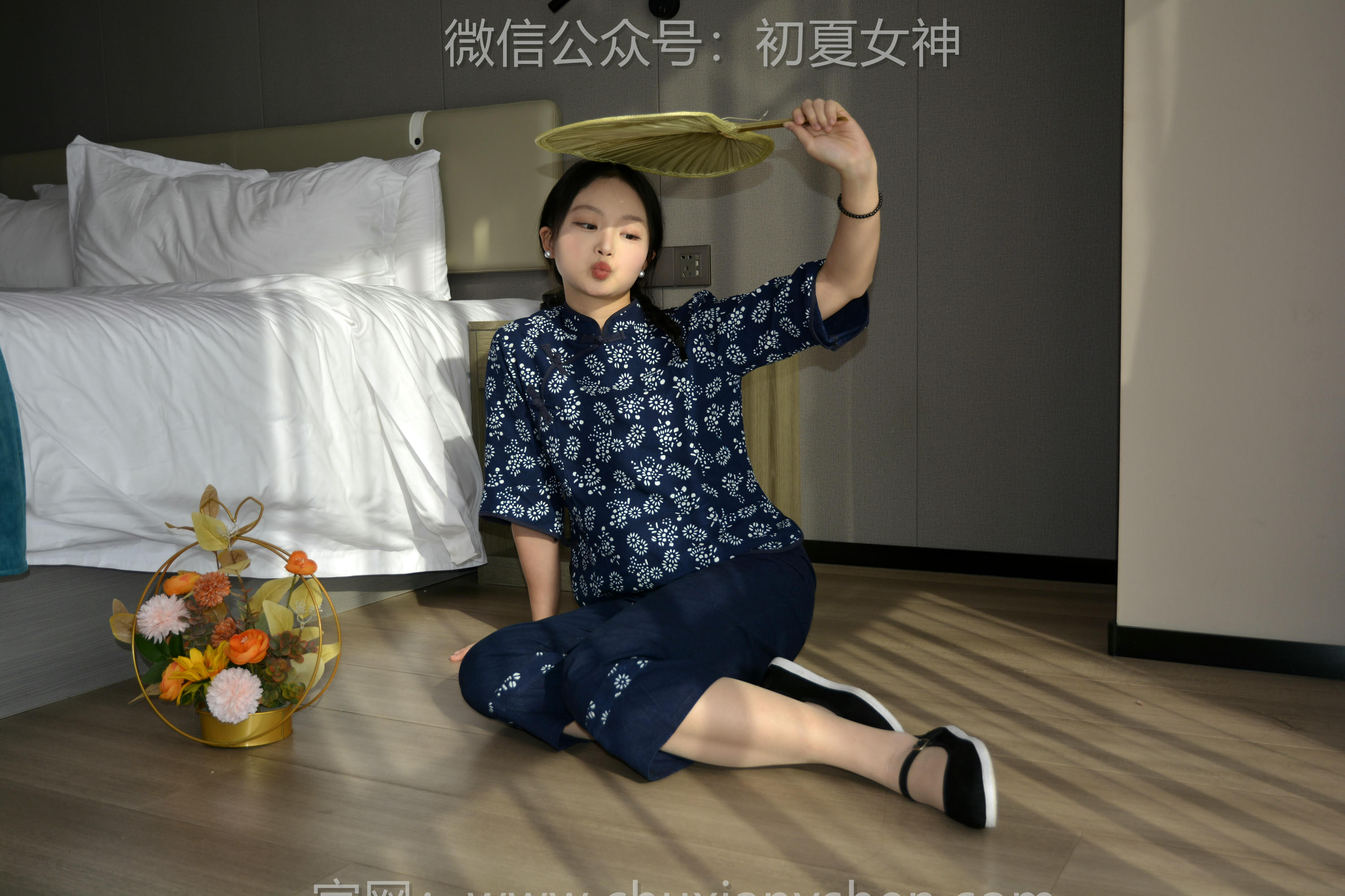 初夏女神 NO.131 双双 童年记忆[245P+3V／5.17GB]-印花装_第3集