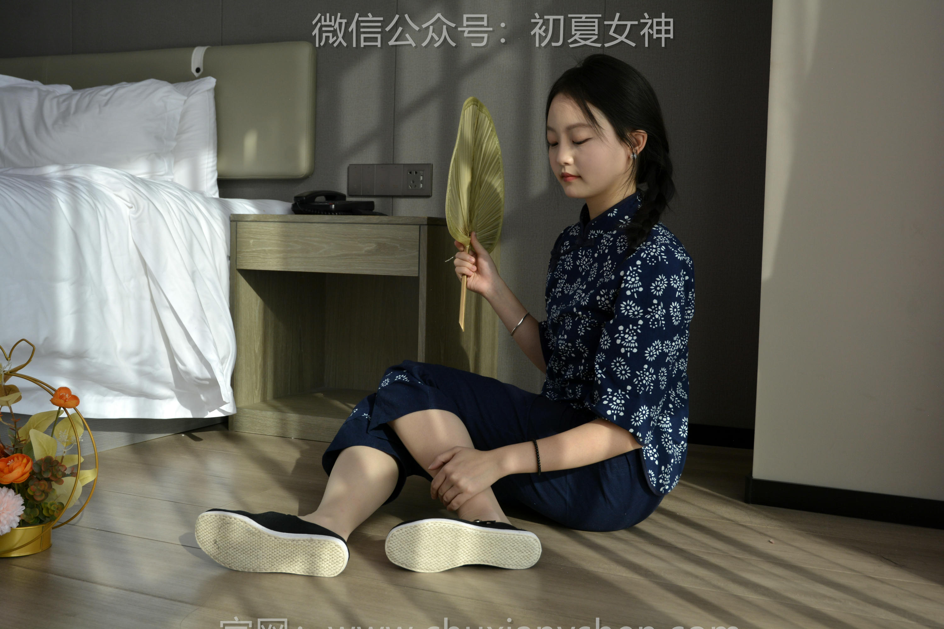 初夏女神 NO.131 双双 童年记忆[245P+3V／5.17GB]-印花装_第4集