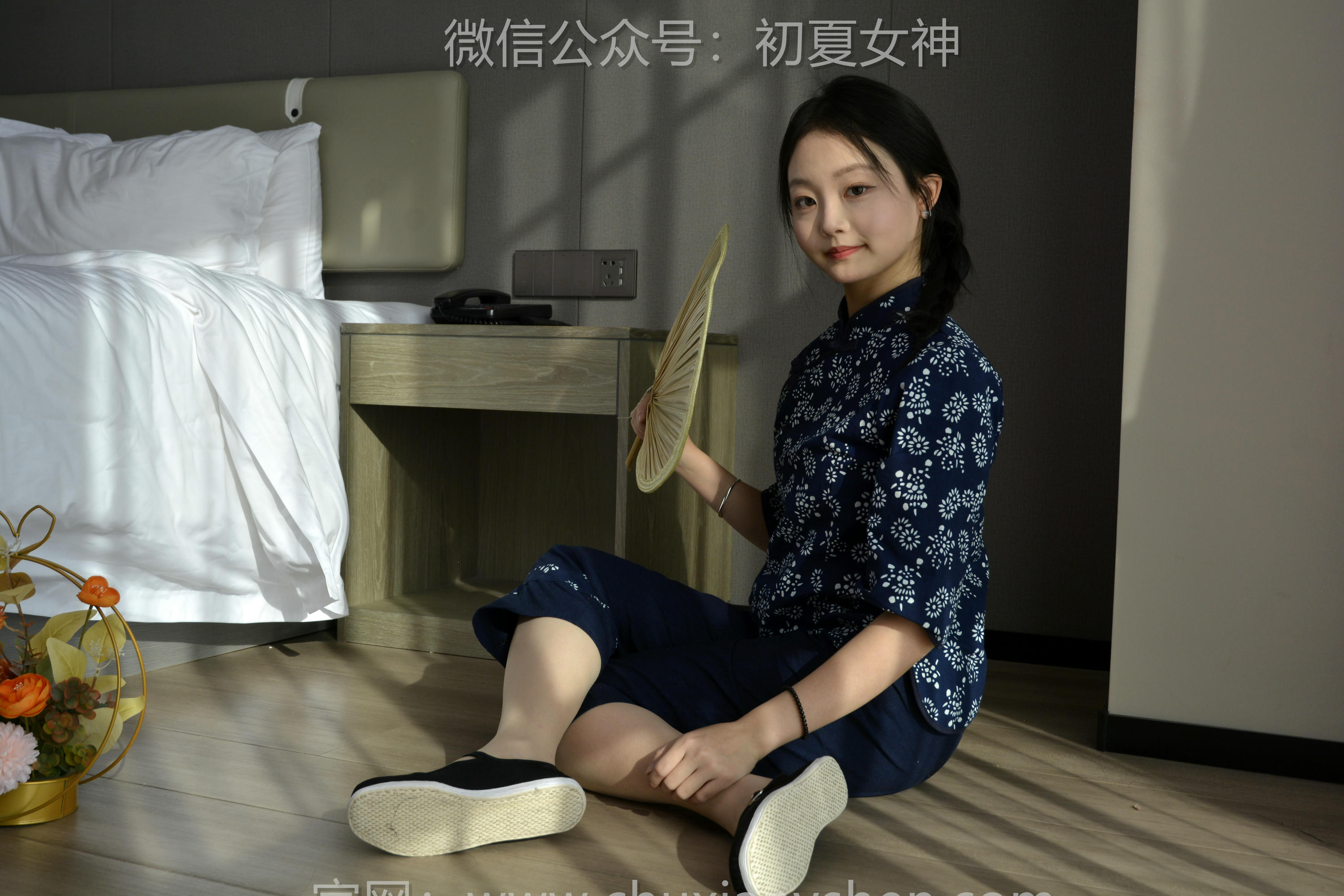 初夏女神 NO.131 双双 童年记忆[245P+3V／5.17GB]-印花装_第4集