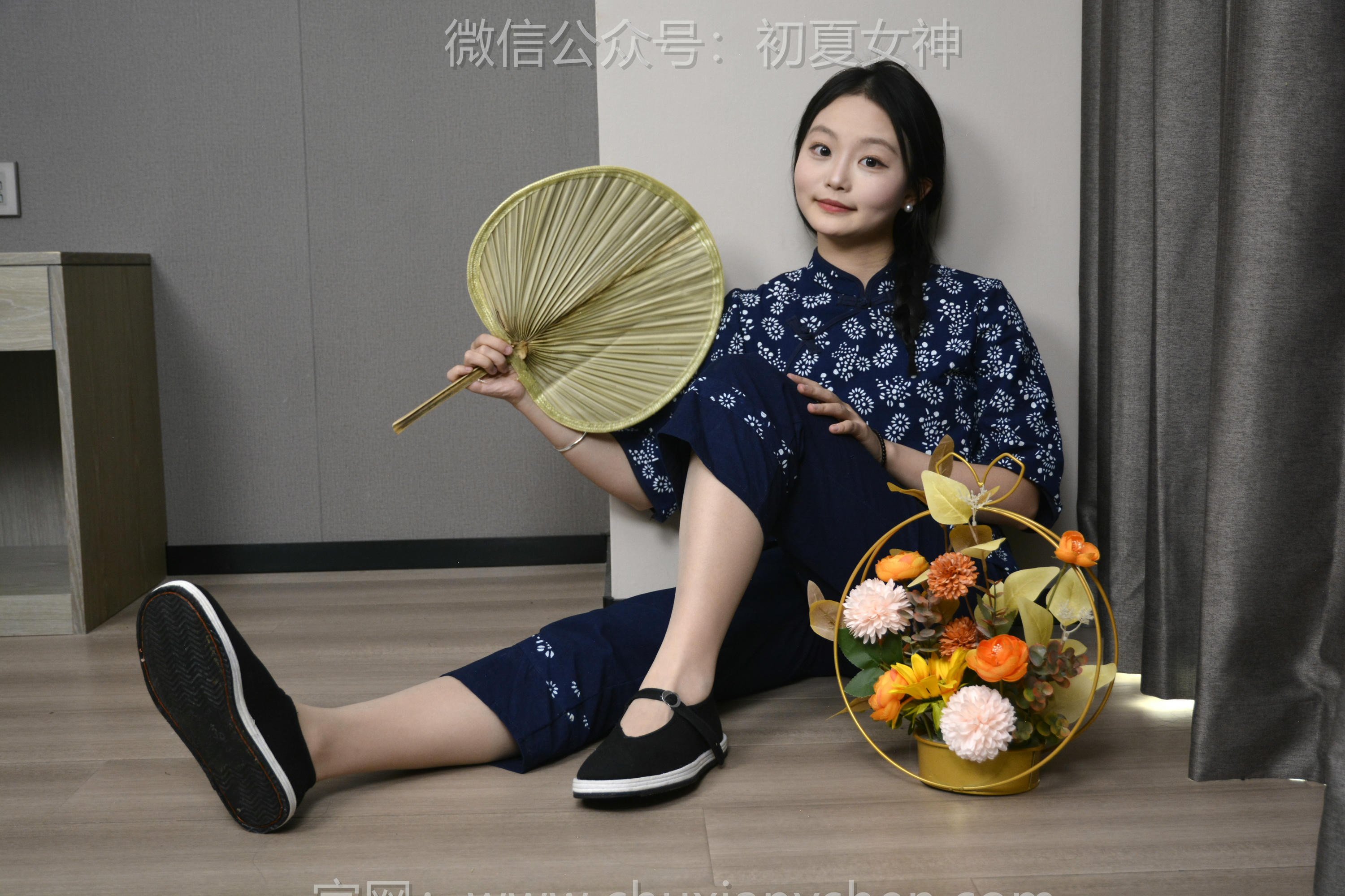 初夏女神 NO.131 双双 童年记忆[245P+3V／5.17GB]-印花装_第4集