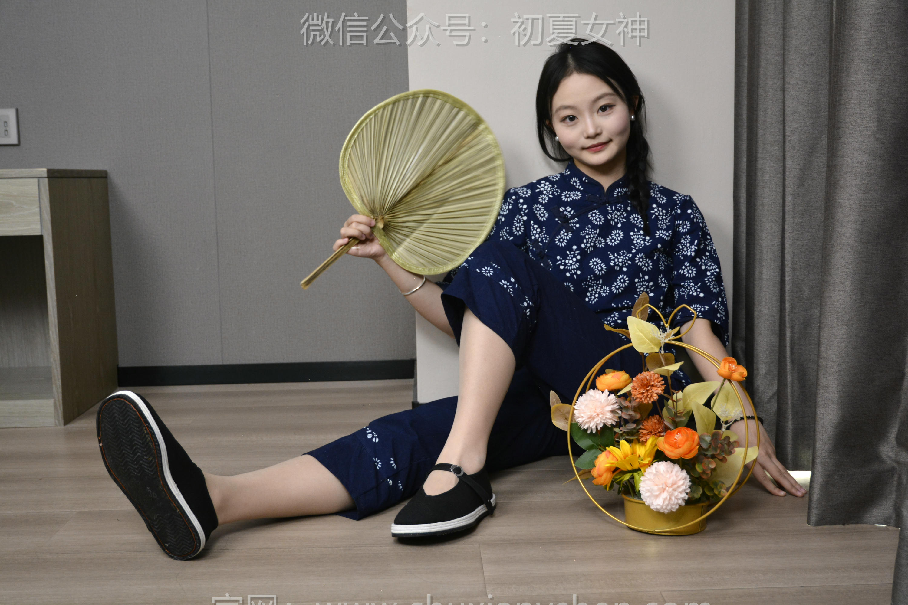 初夏女神 NO.131 双双 童年记忆[245P+3V／5.17GB]-印花装_第4集