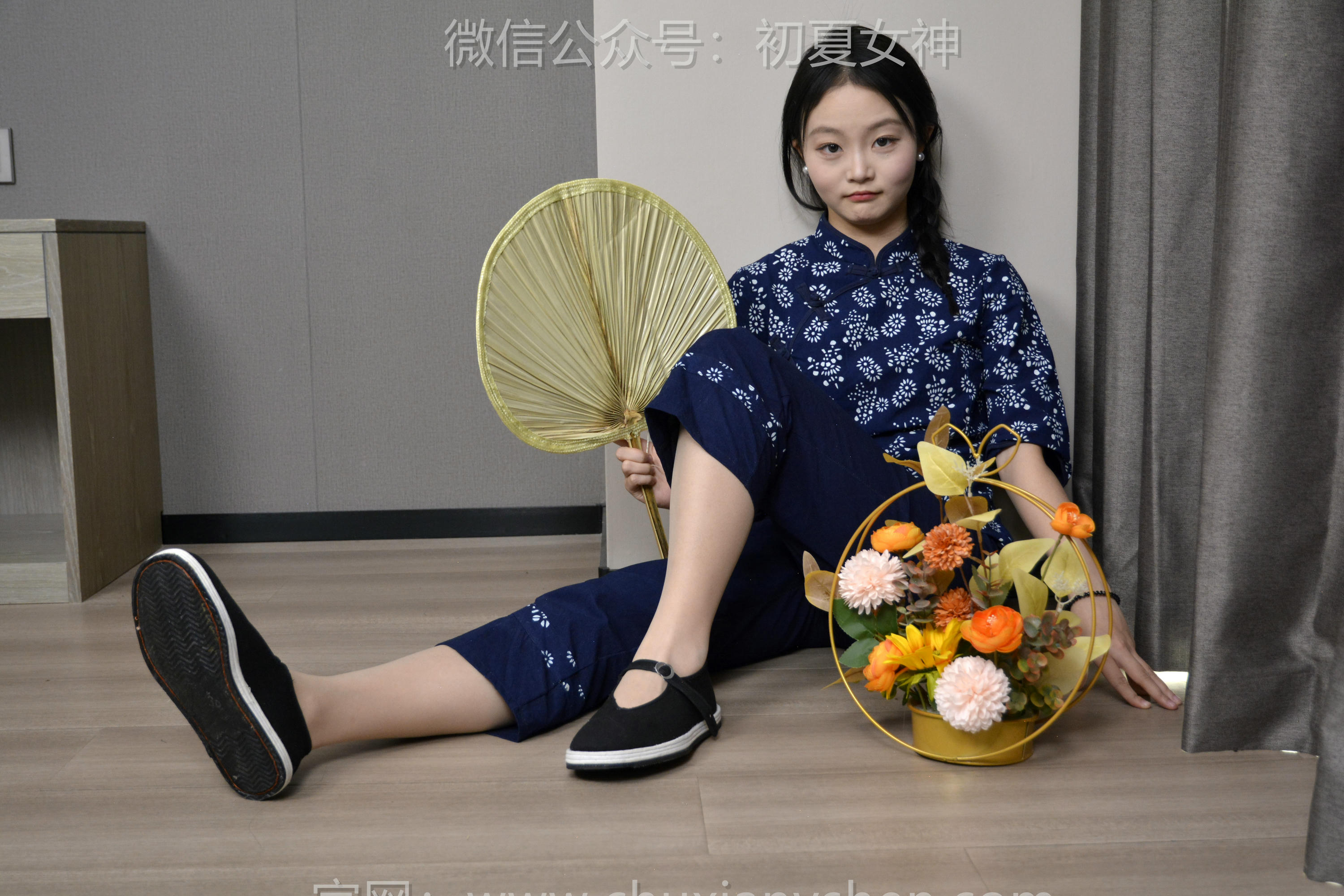 初夏女神 NO.131 双双 童年记忆[245P+3V／5.17GB]-印花装_第4集