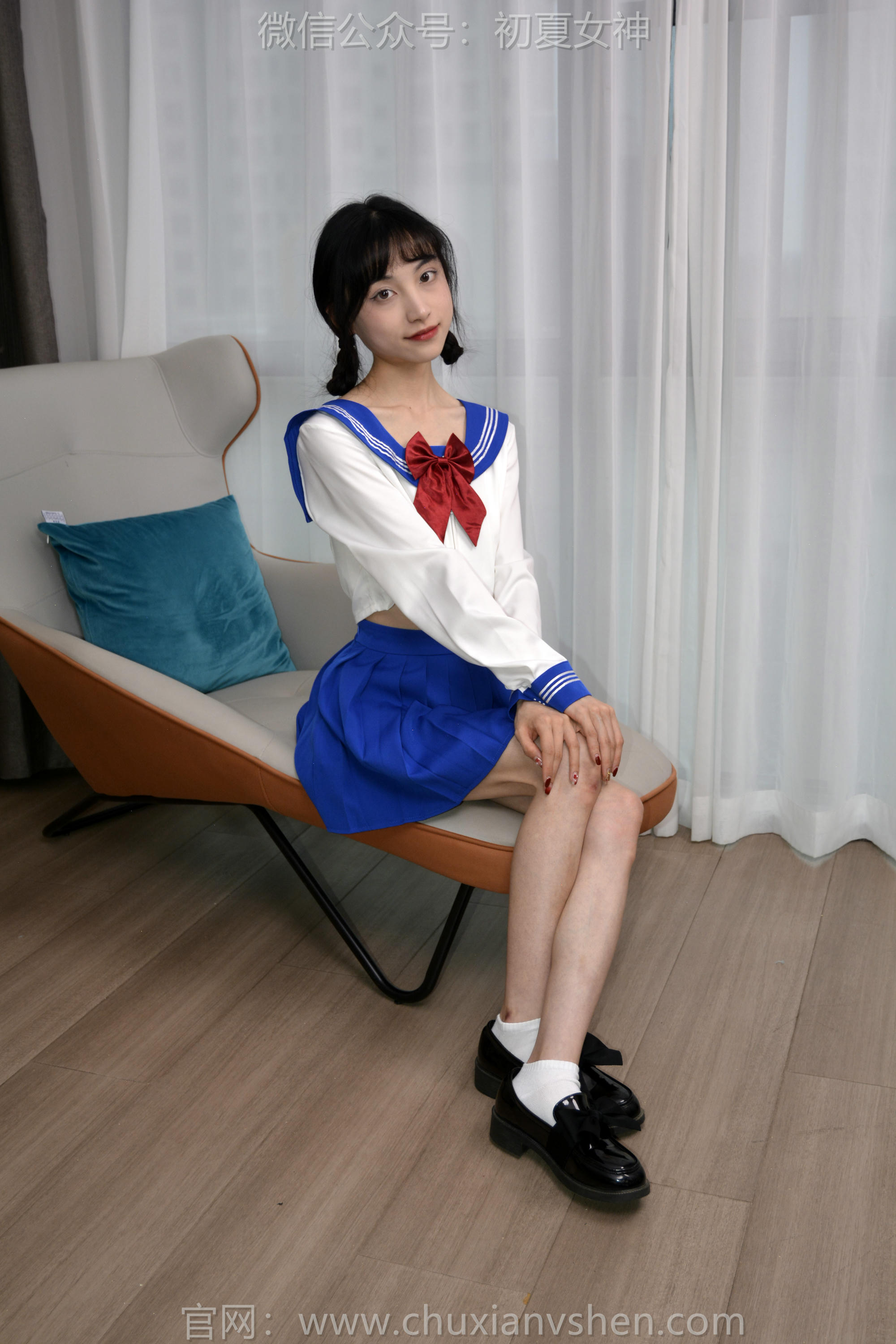 初夏女神 NO.145 柒柒 蓝色妖姬[140P+1V／4.95GB]_第1集