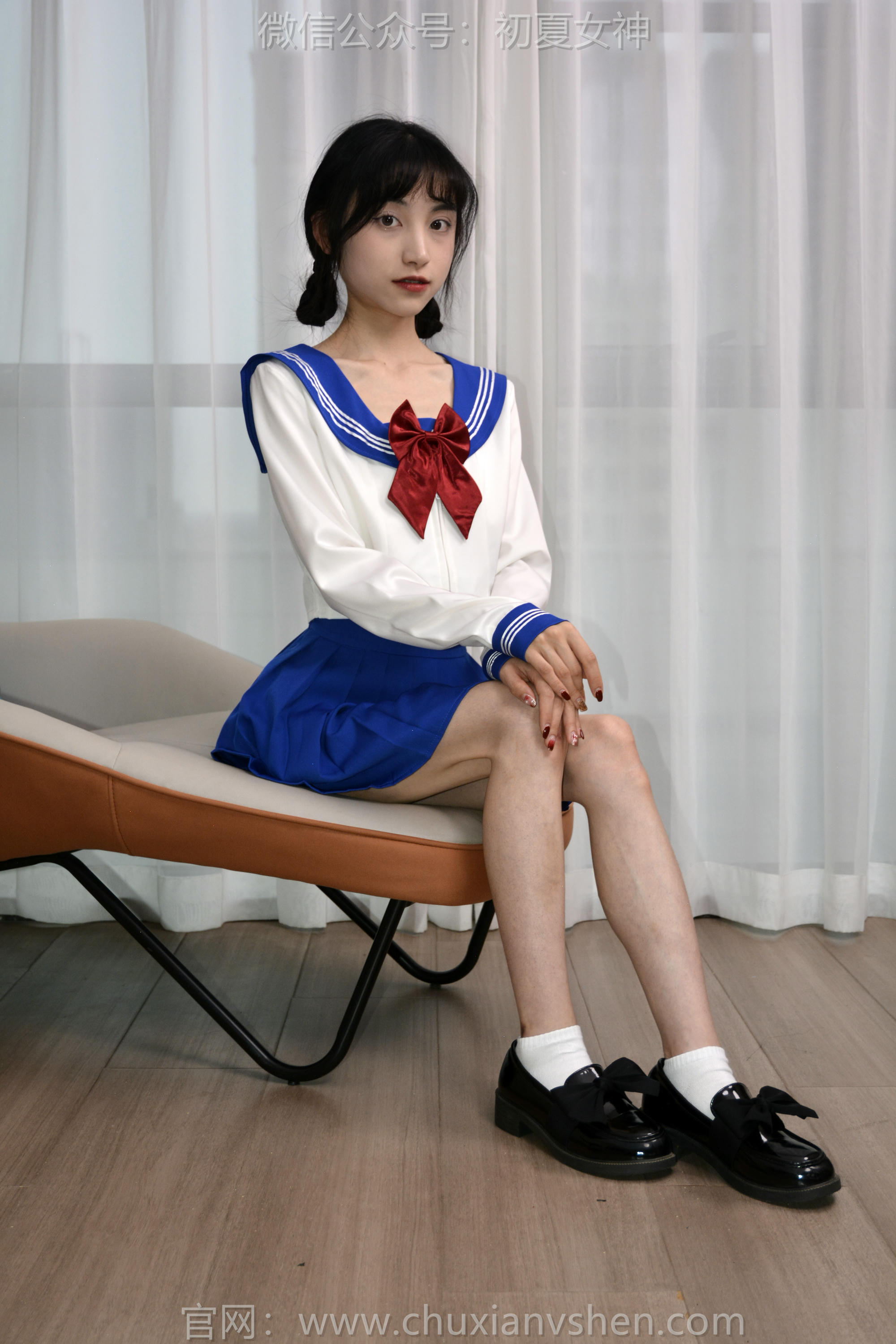 初夏女神 NO.145 柒柒 蓝色妖姬[140P+1V／4.95GB]_第1集