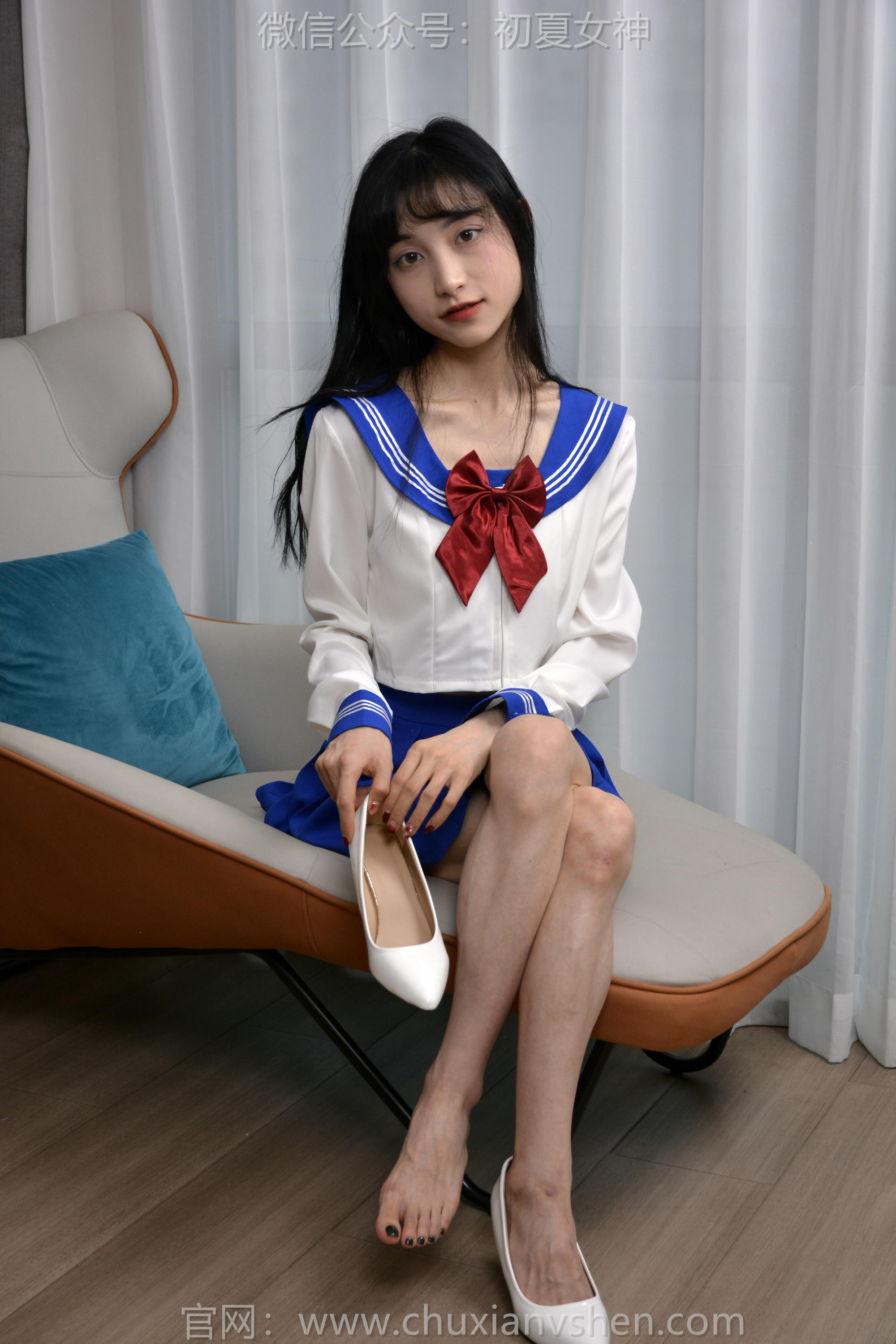 初夏女神 NO.145 柒柒 蓝色妖姬[140P+1V／4.95GB]_第6集