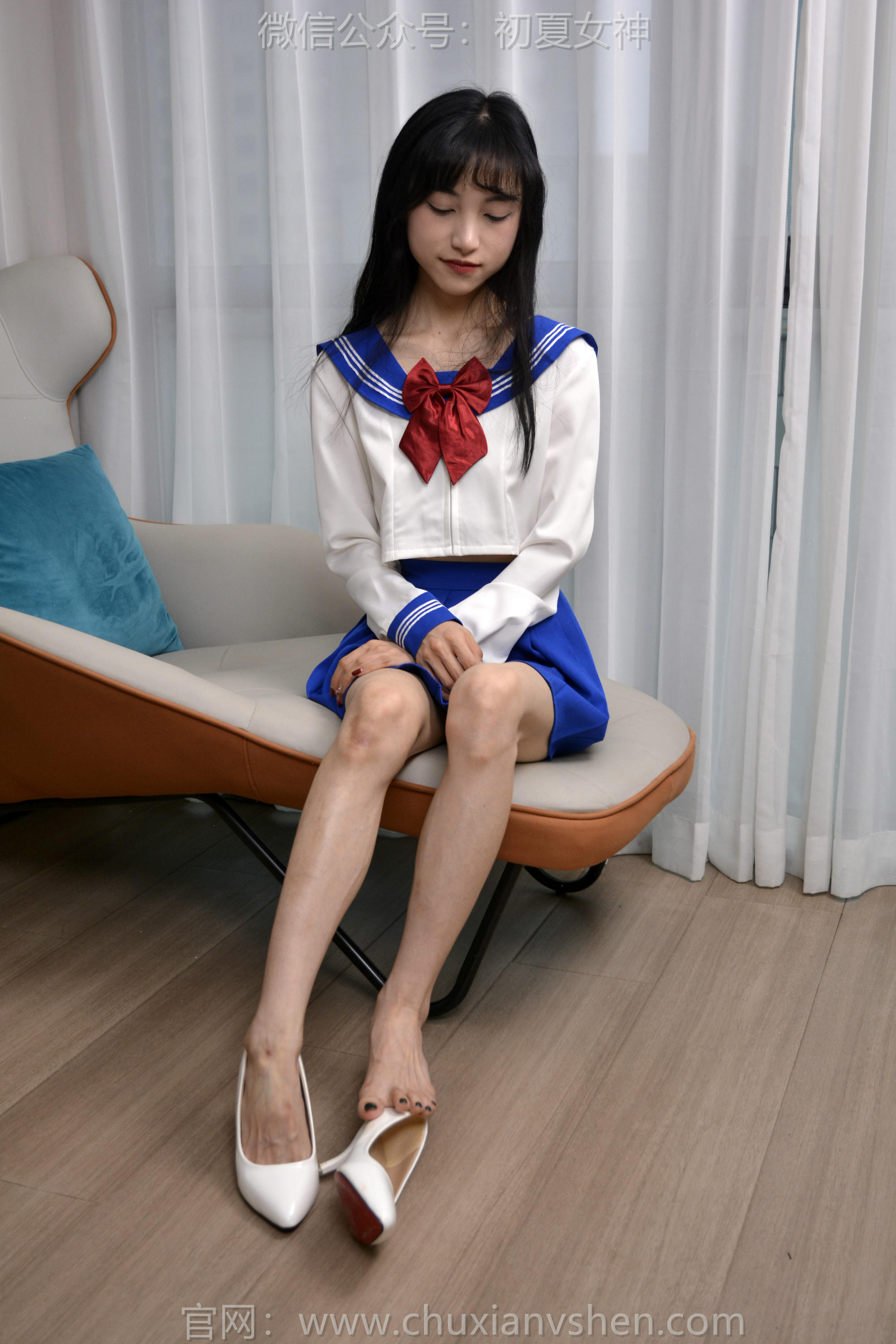 初夏女神 NO.145 柒柒 蓝色妖姬[140P+1V／4.95GB]_第6集