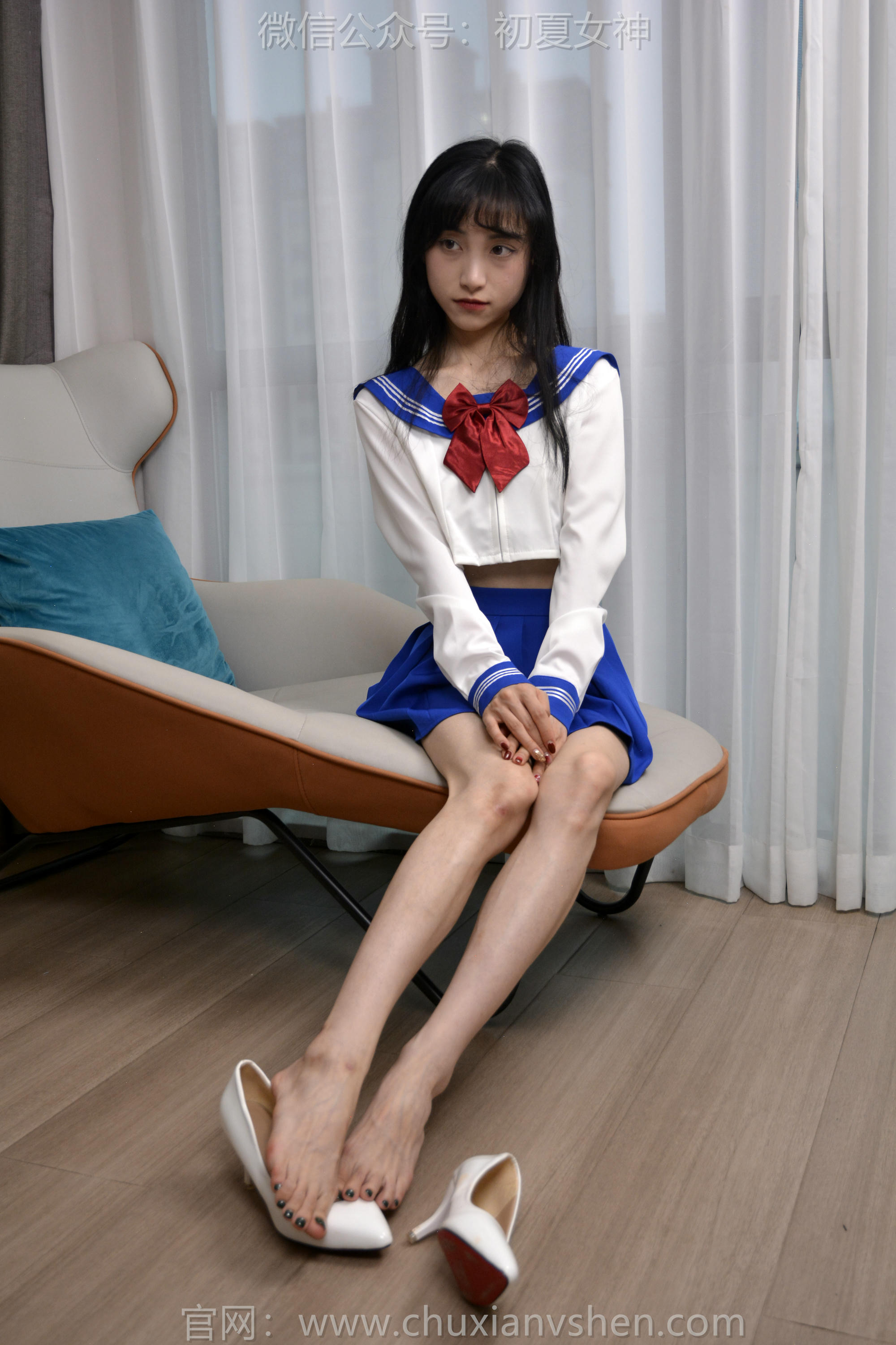 初夏女神 NO.145 柒柒 蓝色妖姬[140P+1V／4.95GB]_第6集