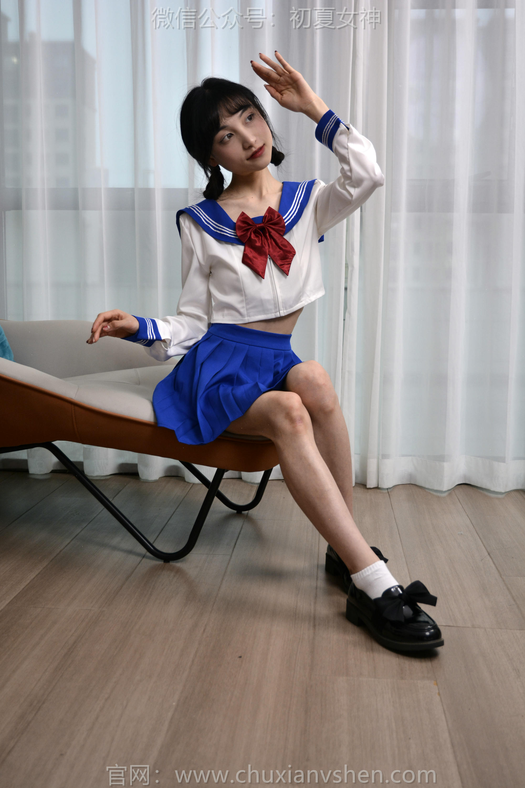 初夏女神 NO.145 柒柒 蓝色妖姬[140P+1V／4.95GB]_第1集