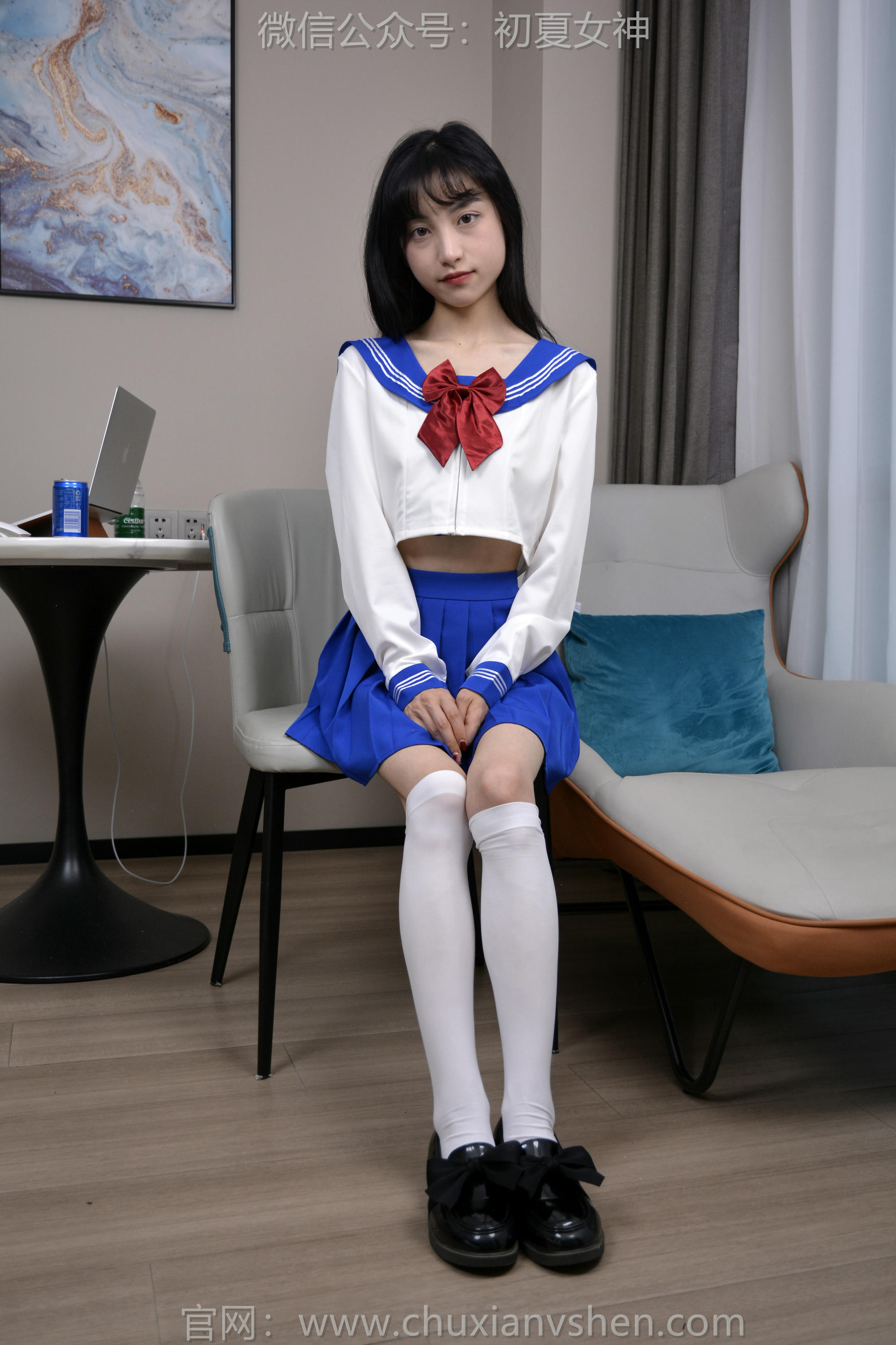 初夏女神 NO.145 柒柒 蓝色妖姬[140P+1V／4.95GB]_第7集