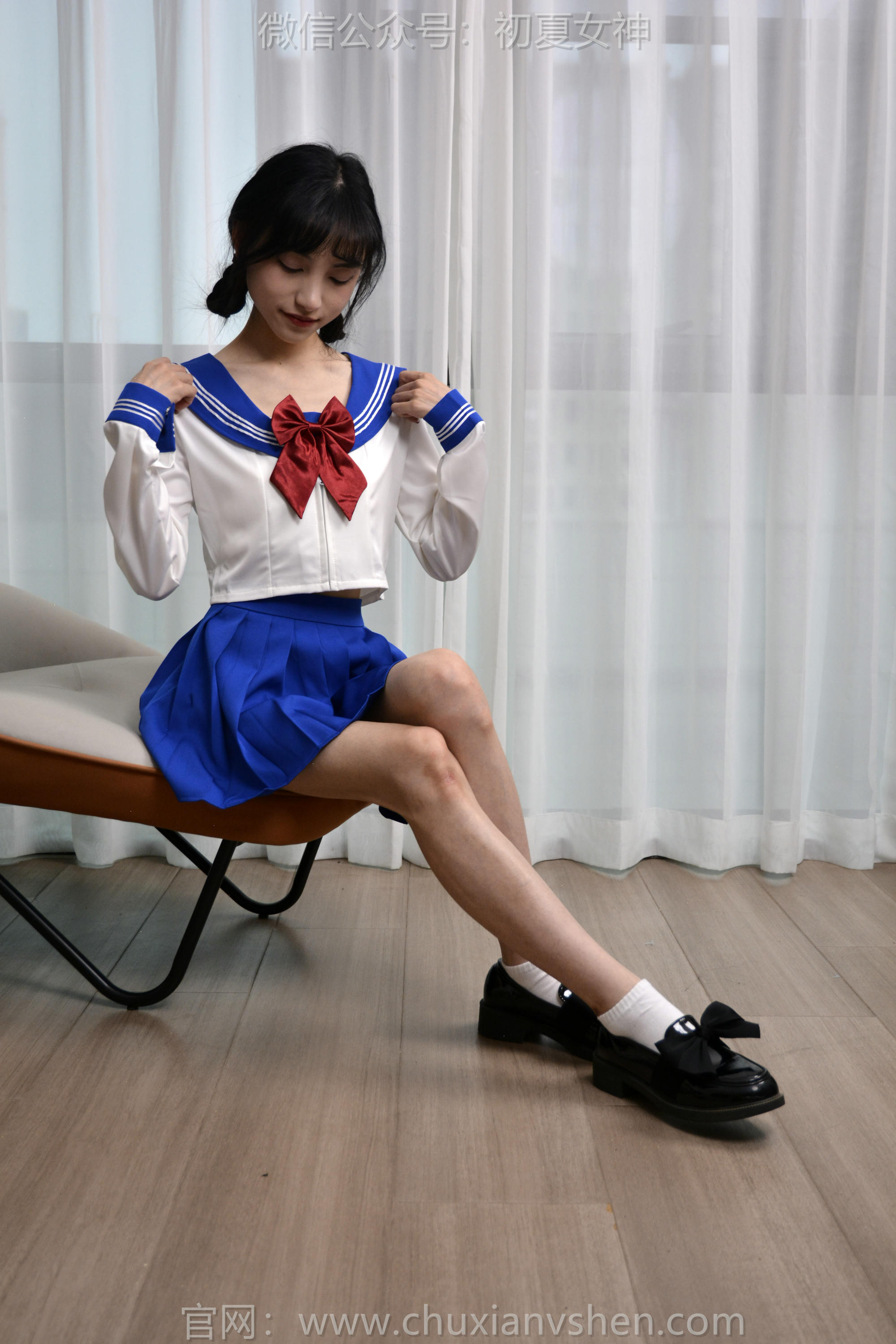 初夏女神 NO.145 柒柒 蓝色妖姬[140P+1V／4.95GB]_第1集