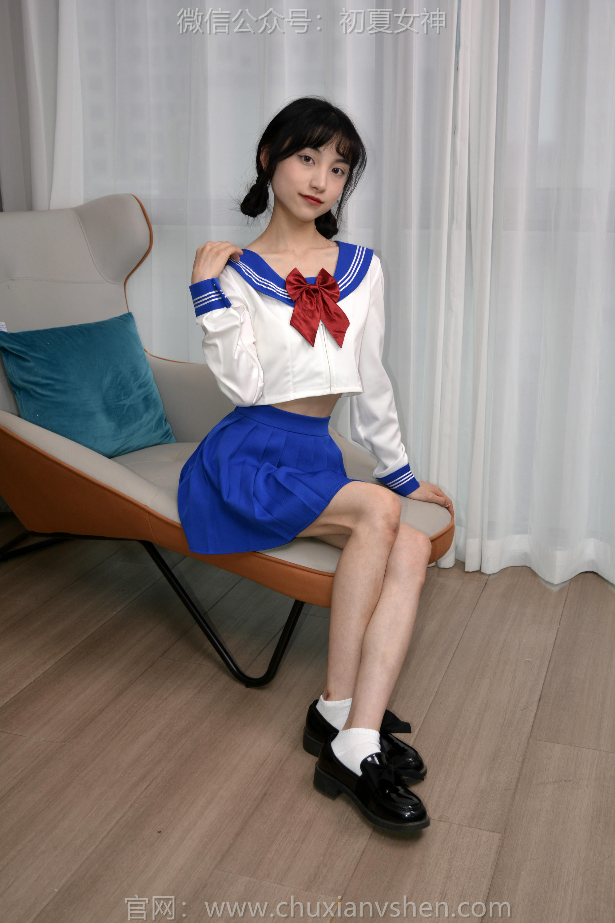 初夏女神 NO.145 柒柒 蓝色妖姬[140P+1V／4.95GB]_第1集