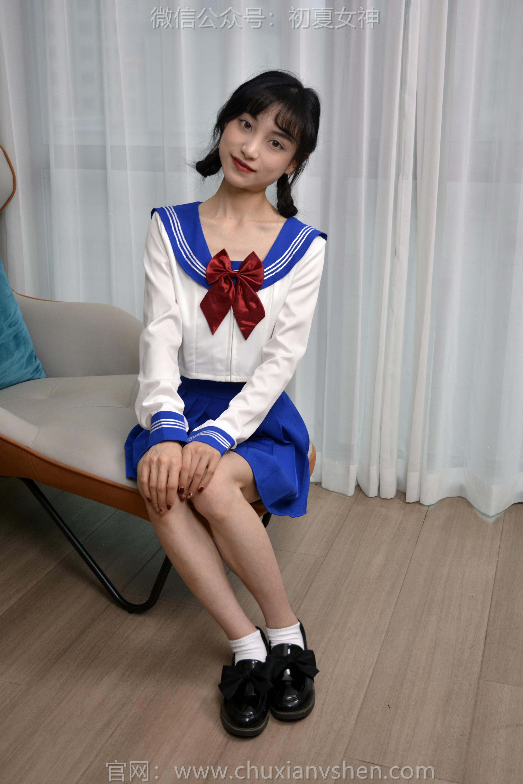 初夏女神 NO.145 柒柒 蓝色妖姬[140P+1V／4.95GB]_第2集