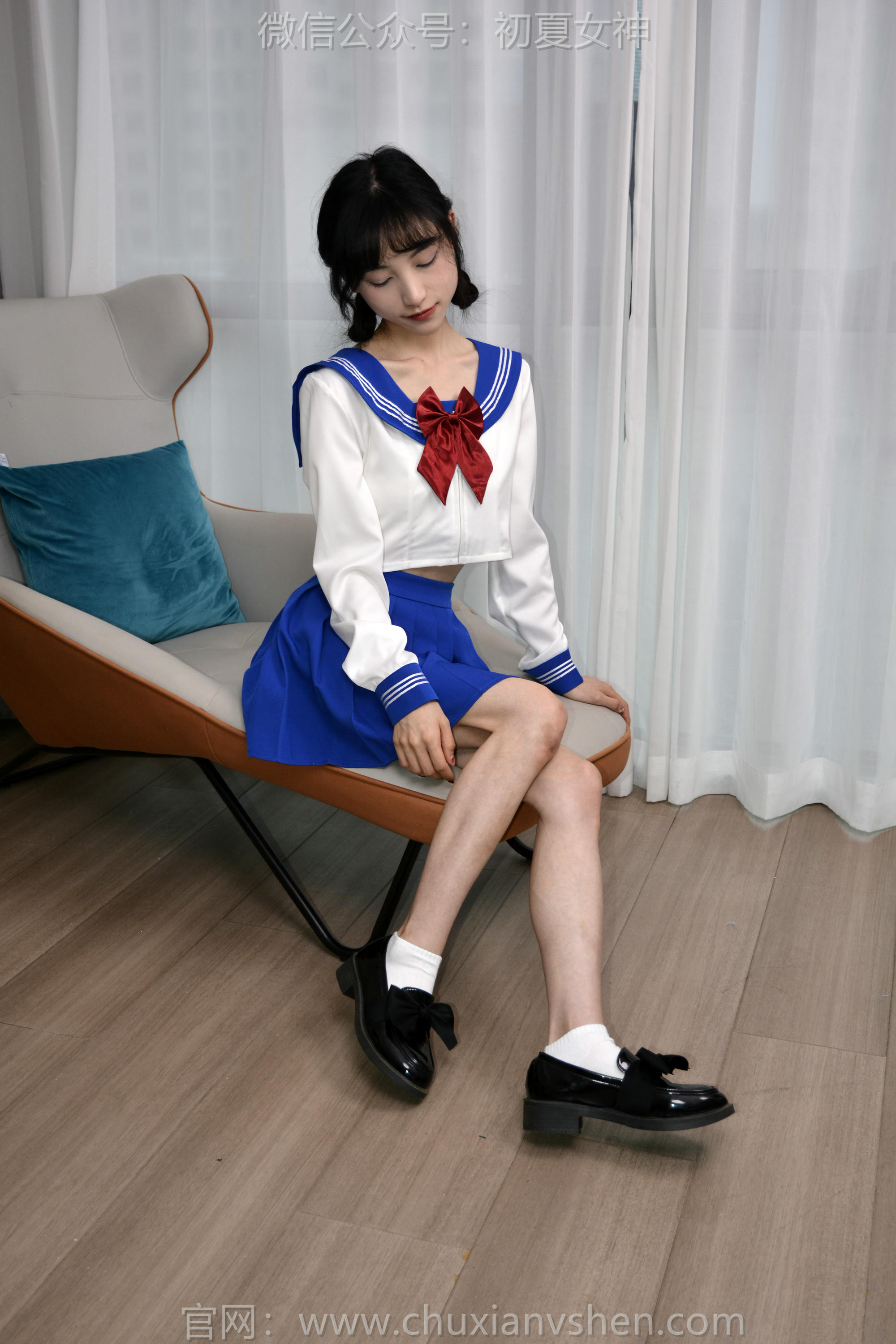 初夏女神 NO.145 柒柒 蓝色妖姬[140P+1V／4.95GB]_第1集