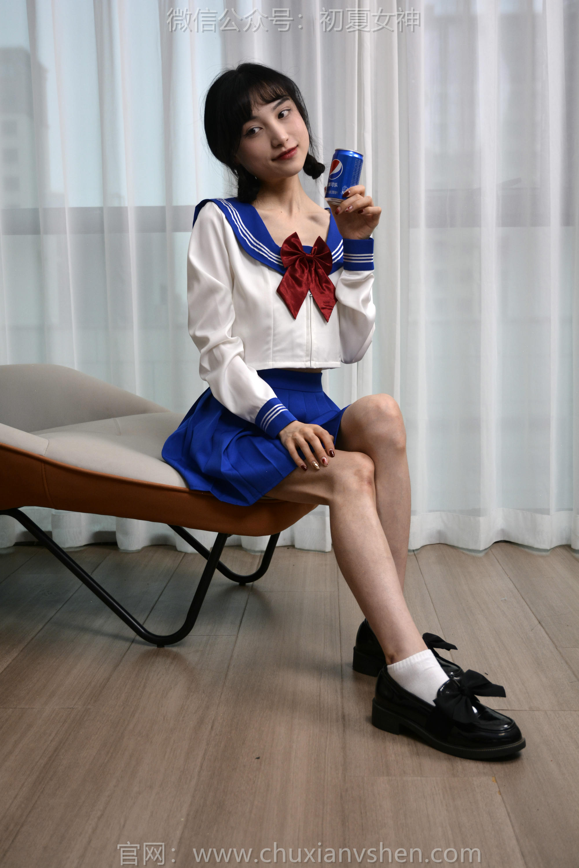 初夏女神 NO.145 柒柒 蓝色妖姬[140P+1V／4.95GB]_第2集