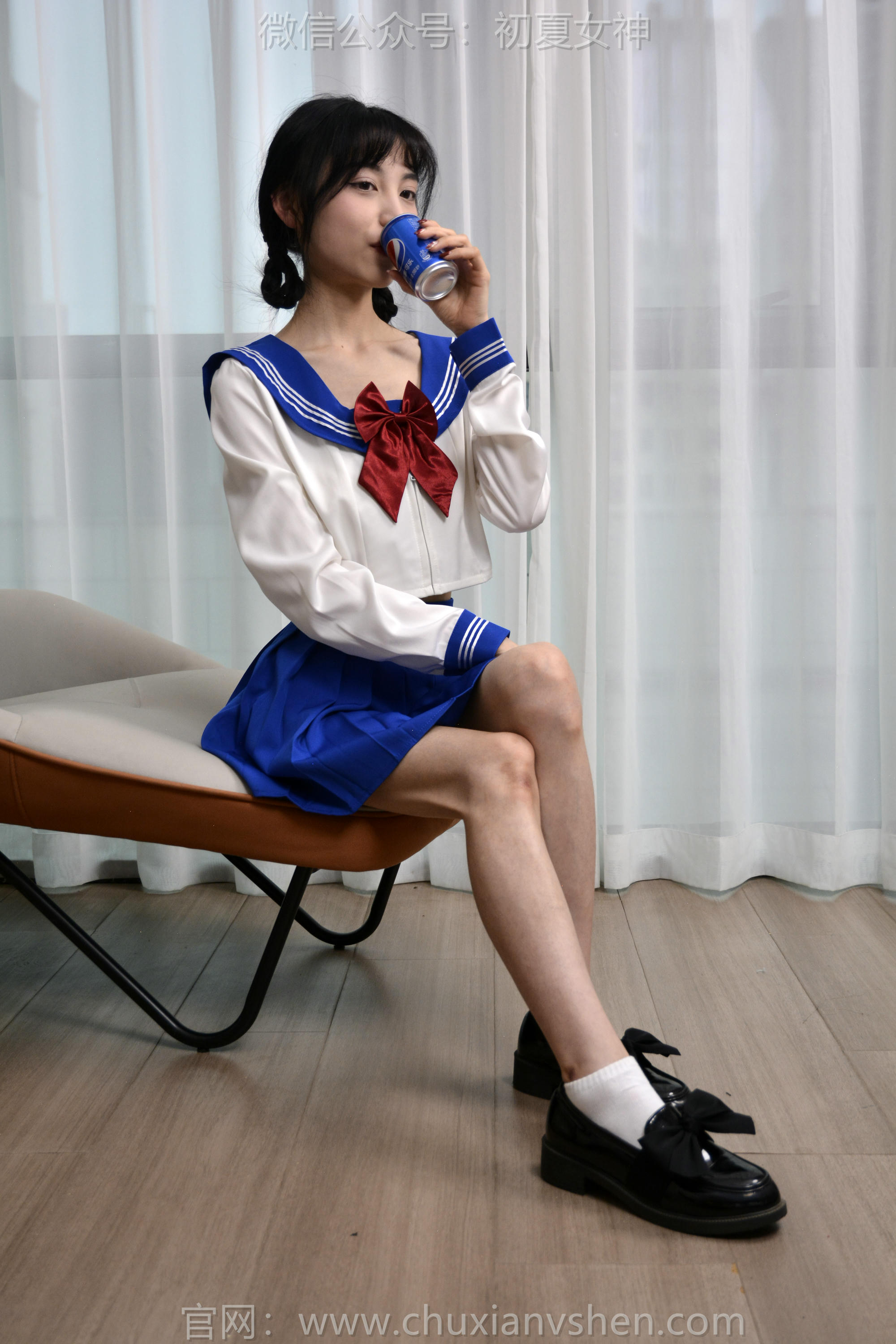 初夏女神 NO.145 柒柒 蓝色妖姬[140P+1V／4.95GB]_第2集