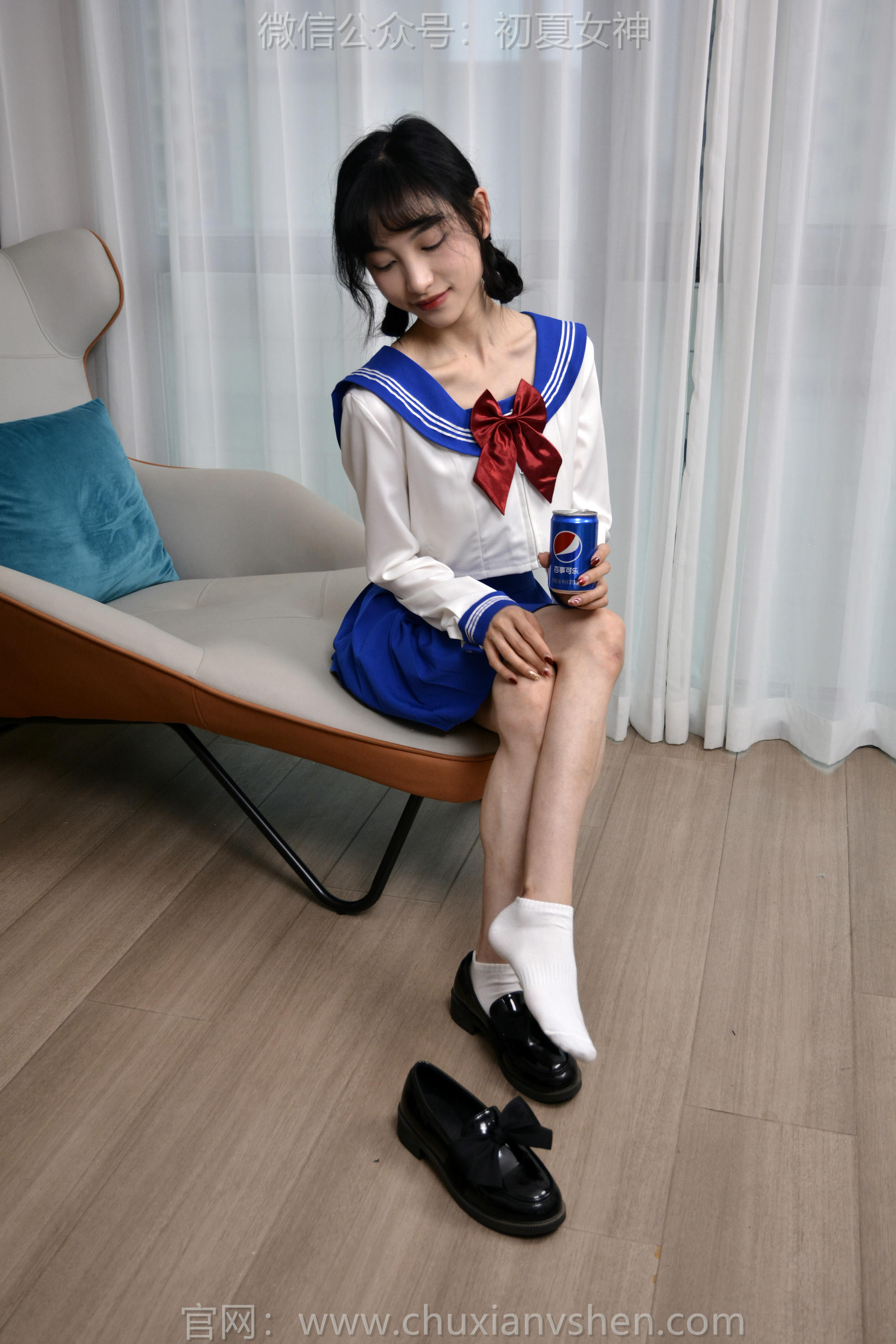 初夏女神 NO.145 柒柒 蓝色妖姬[140P+1V／4.95GB]_第2集