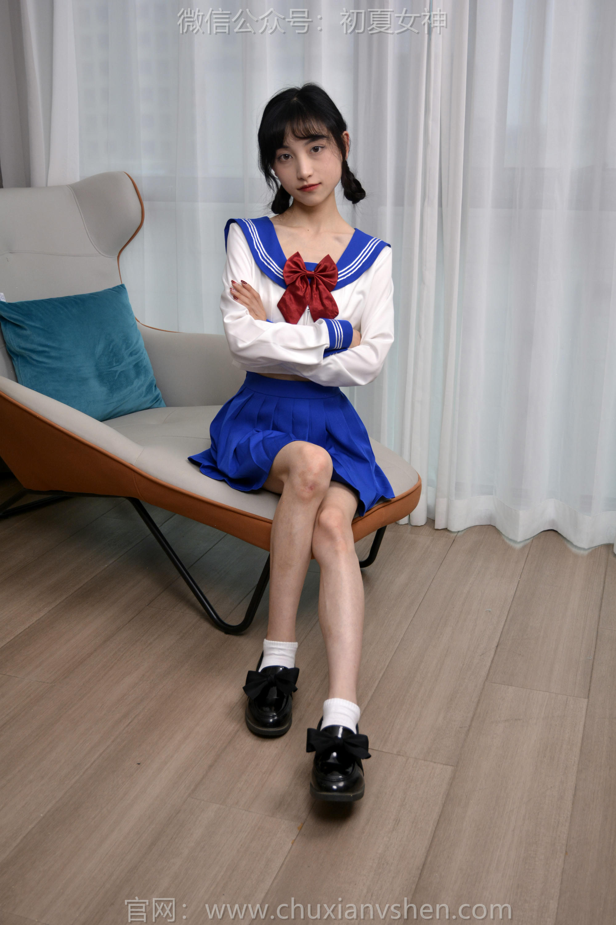 初夏女神 NO.145 柒柒 蓝色妖姬[140P+1V／4.95GB]_第1集